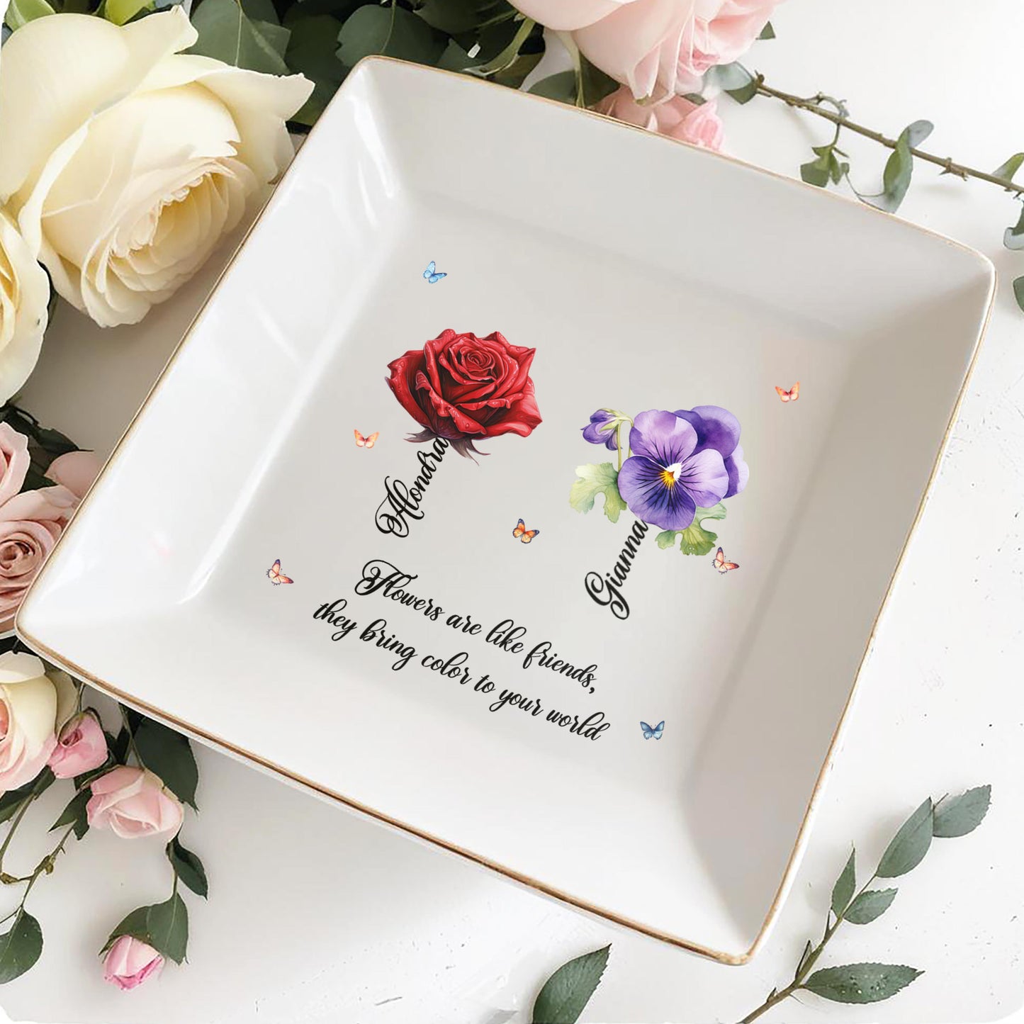 Flowers Are Like Friends They Bring Color To Your World