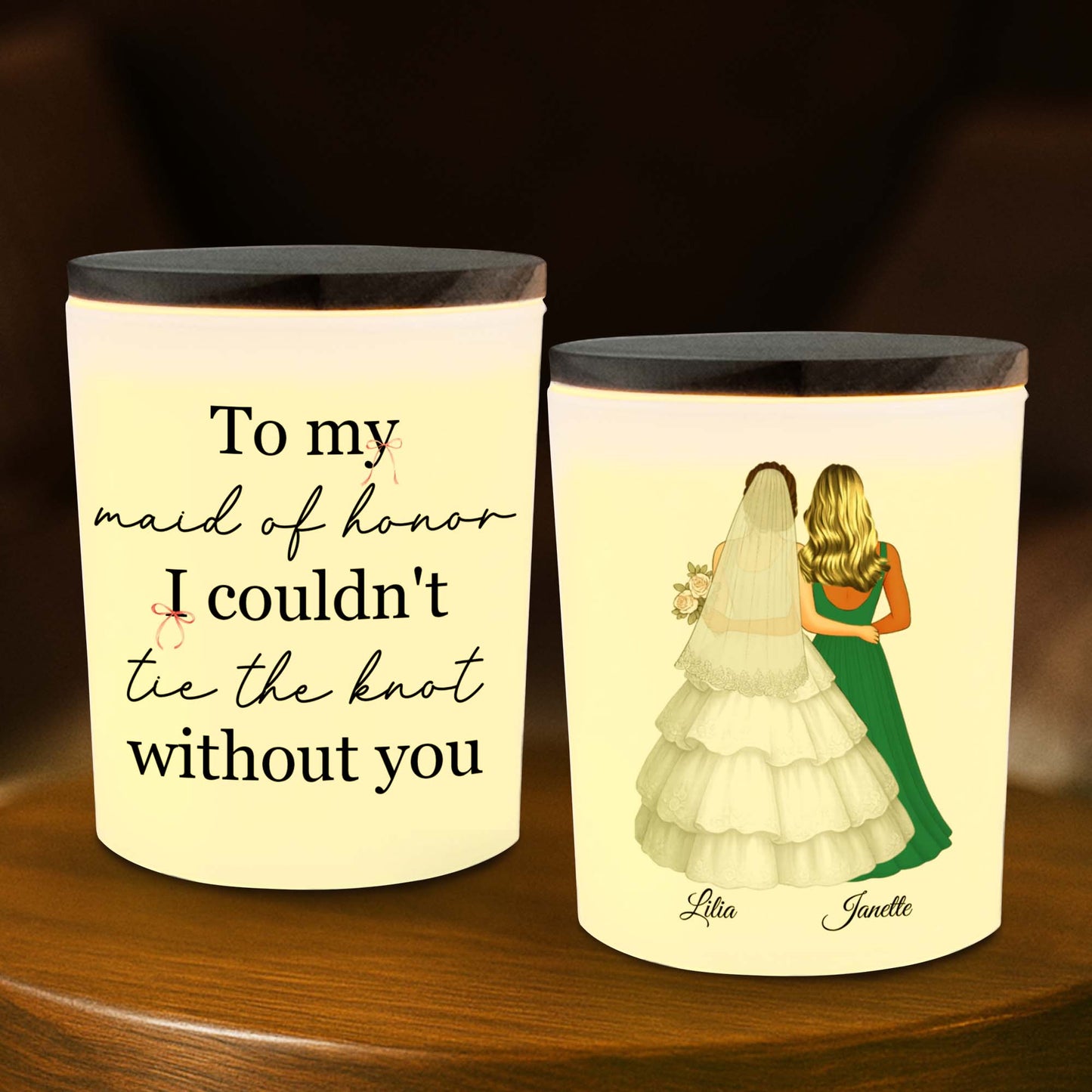 Celebrate Your Special Bond, Bride And Bridesmaid