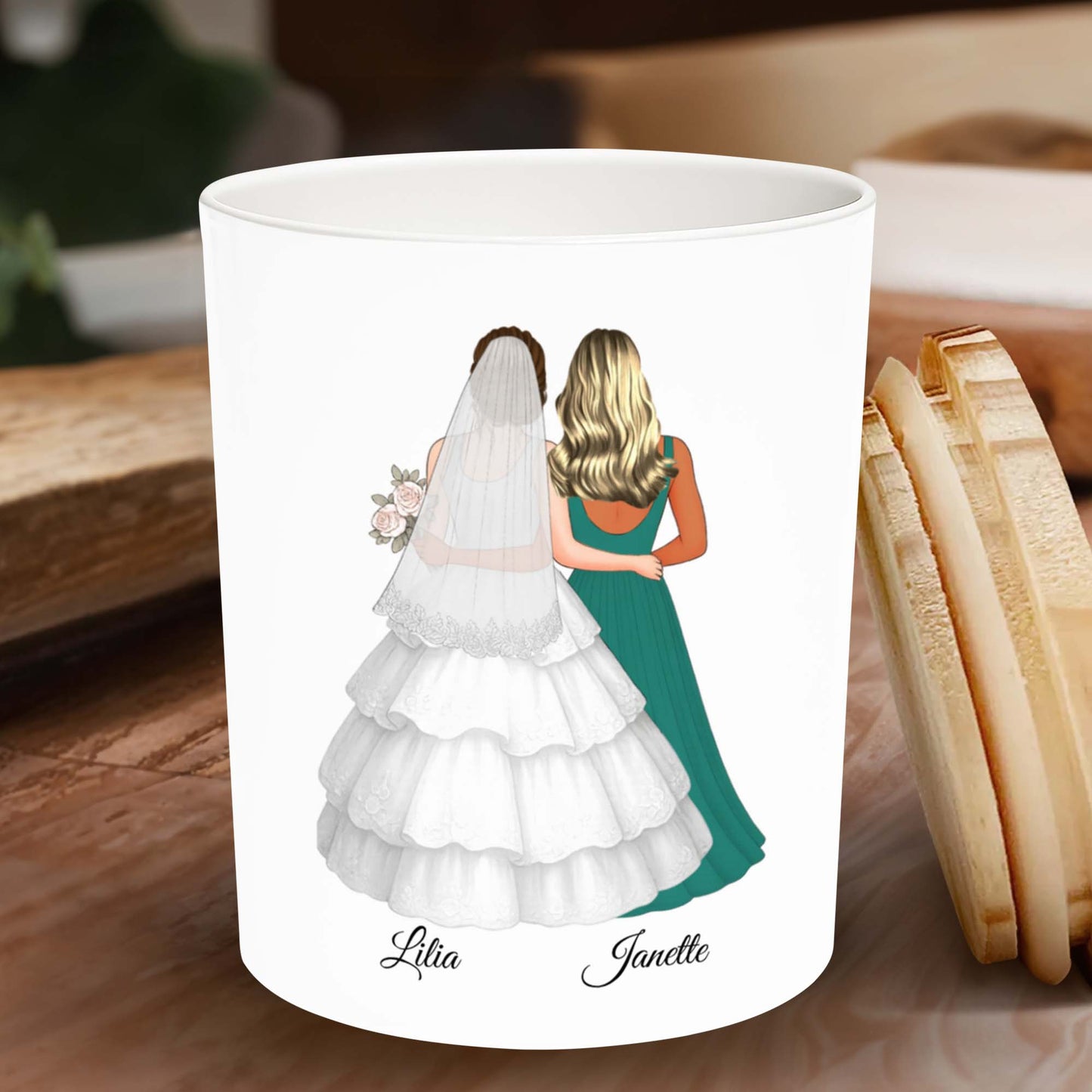 Celebrate Your Special Bond, Bride And Bridesmaid