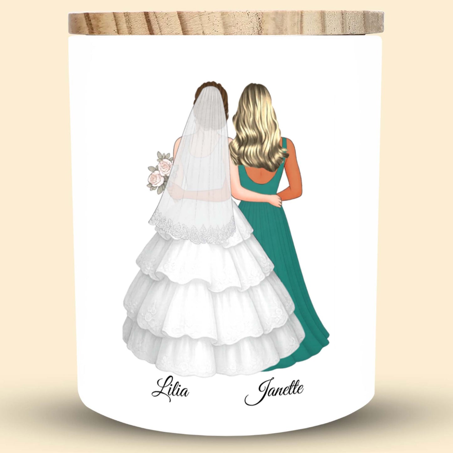 Celebrate Your Special Bond, Bride And Bridesmaid