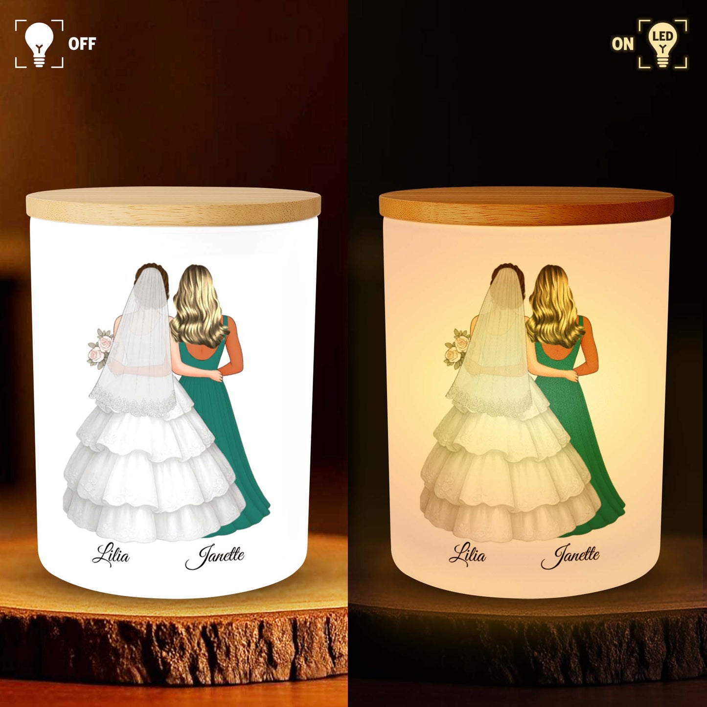Celebrate Your Special Bond, Bride And Bridesmaid