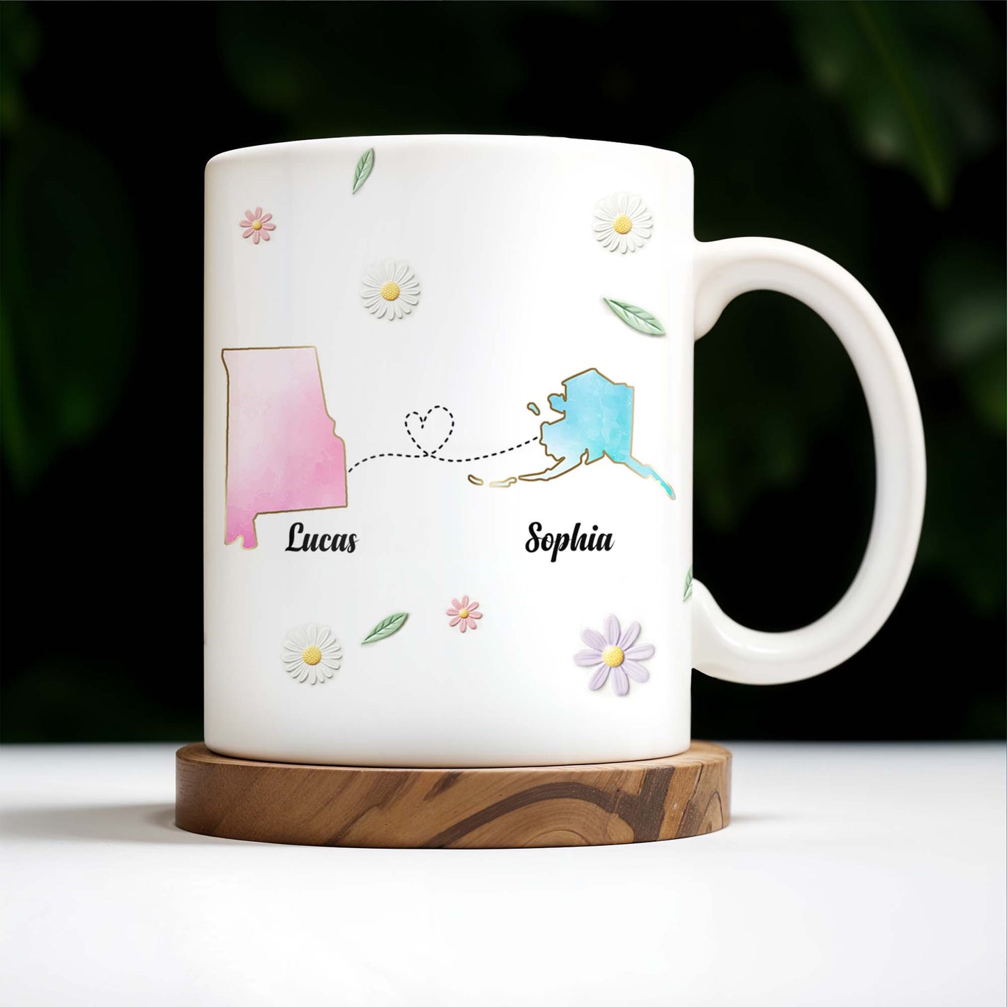 I Wish We Lived Closer With Daisy State Outlines