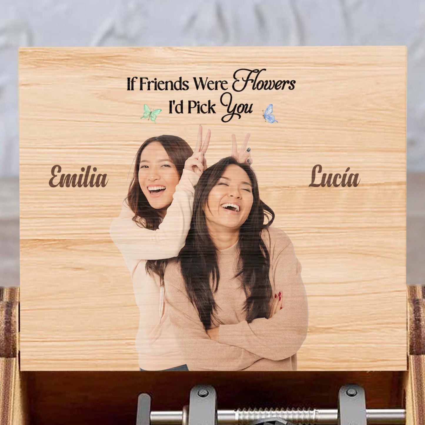 If Friends Were Flowers I'd Pick You Music Box