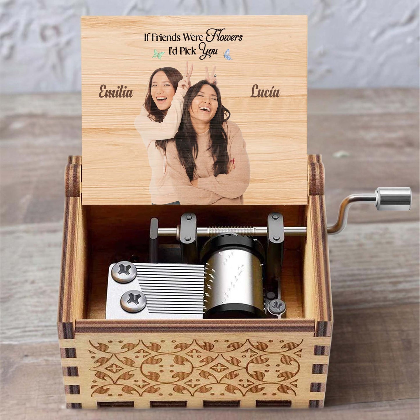 If Friends Were Flowers I'd Pick You Music Box