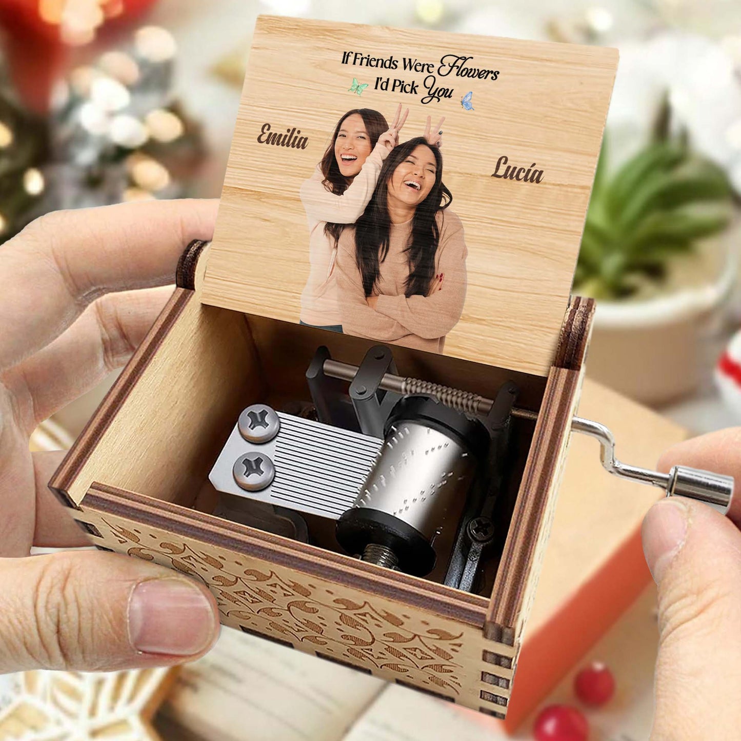 If Friends Were Flowers I'd Pick You Music Box
