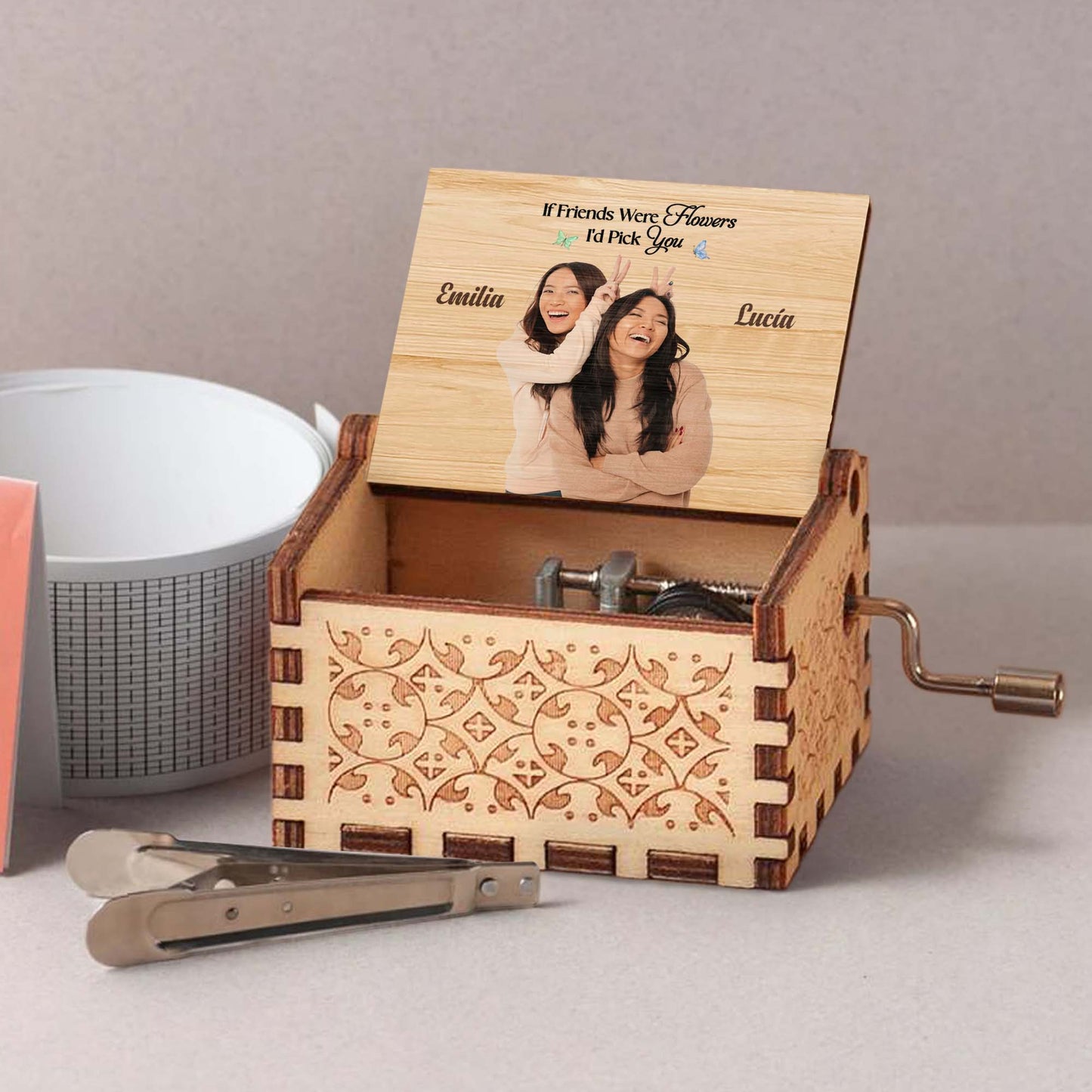 If Friends Were Flowers I'd Pick You Music Box