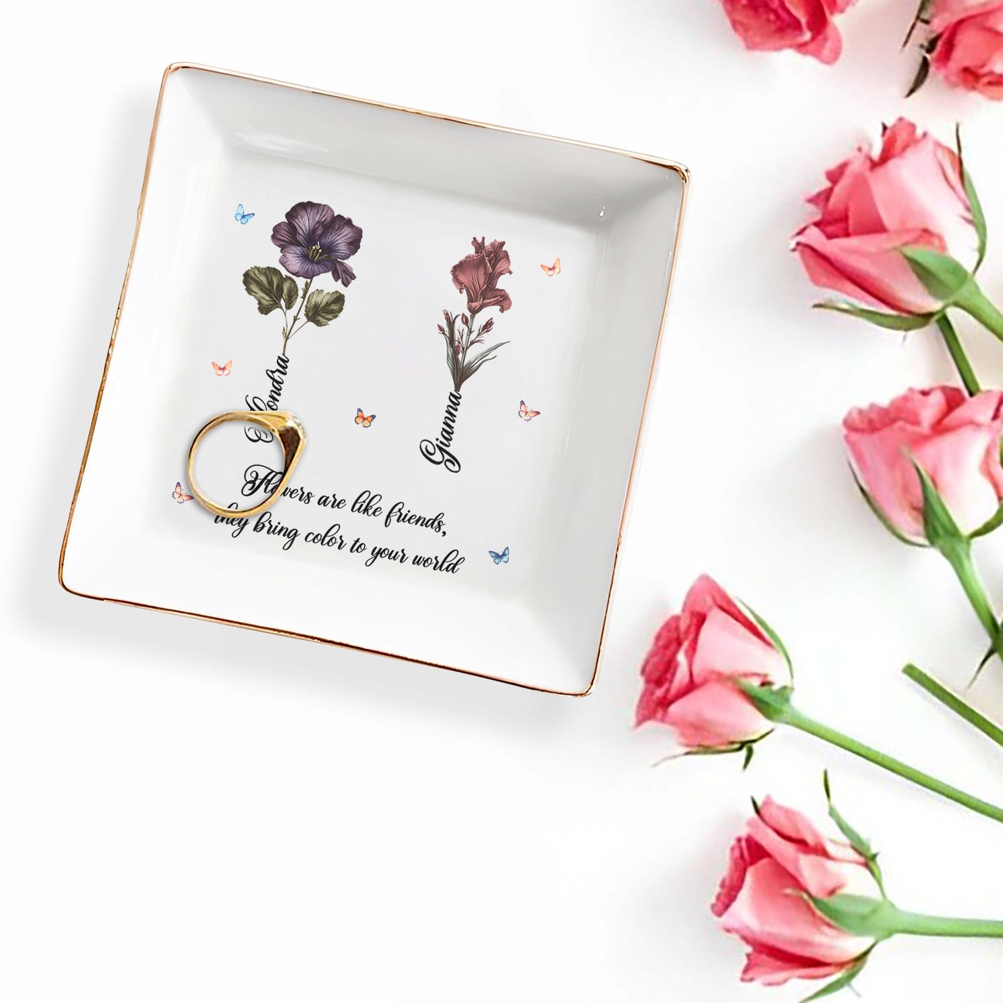 Flowers Are Like Friends, Bringing Color To Your World
