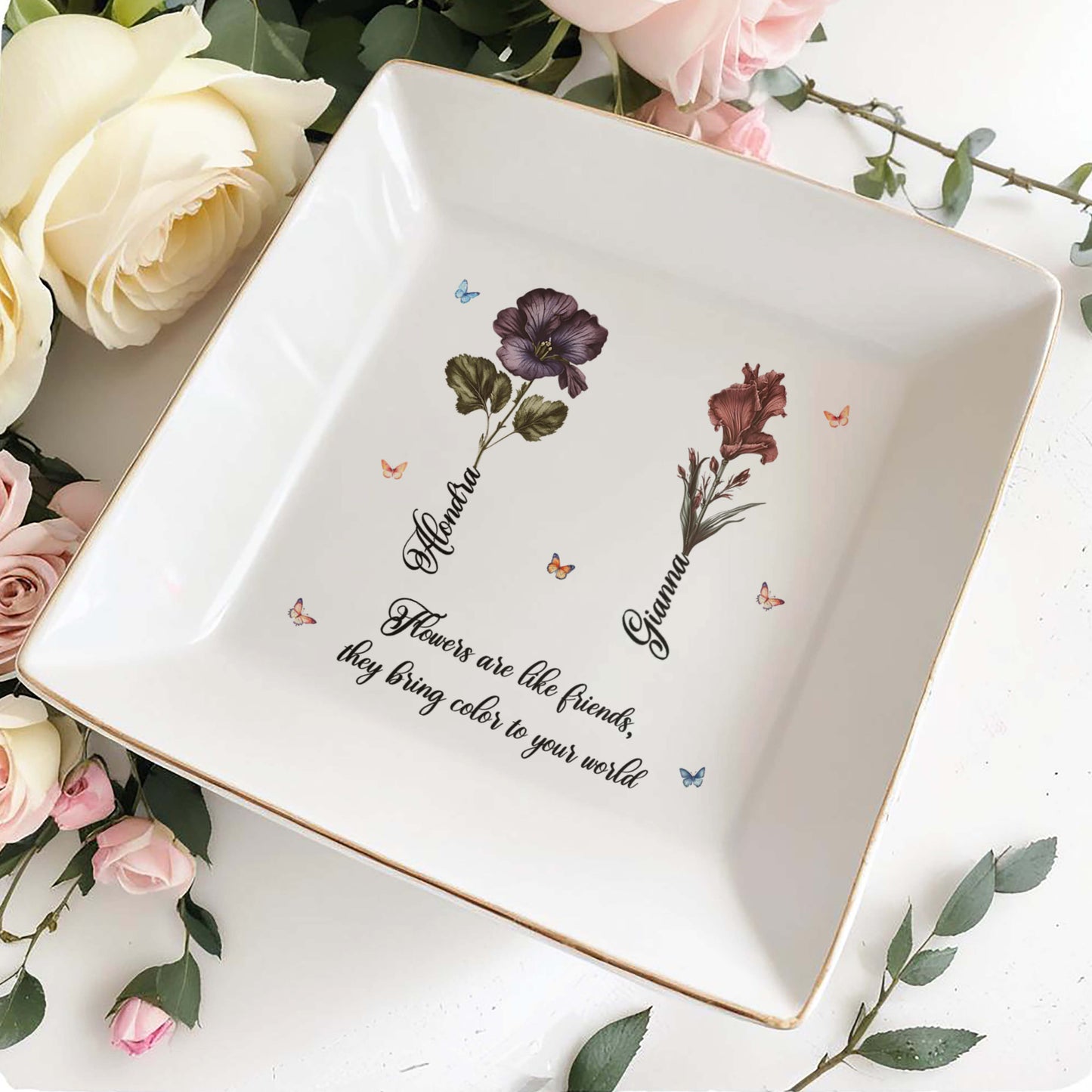 Flowers Are Like Friends, Bringing Color To Your World