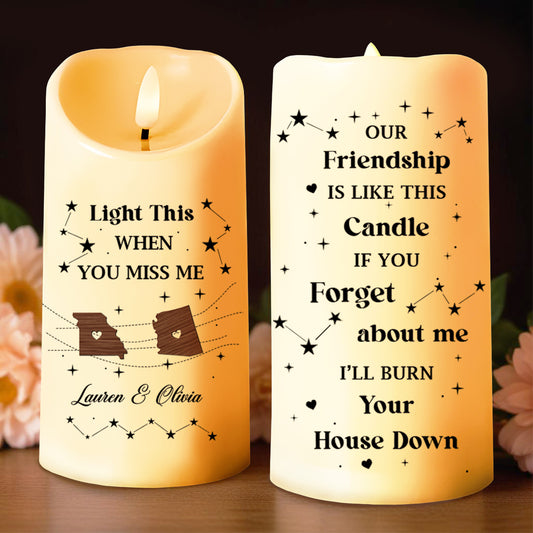 Light This When You Miss Me, Friendship Like This Candle
