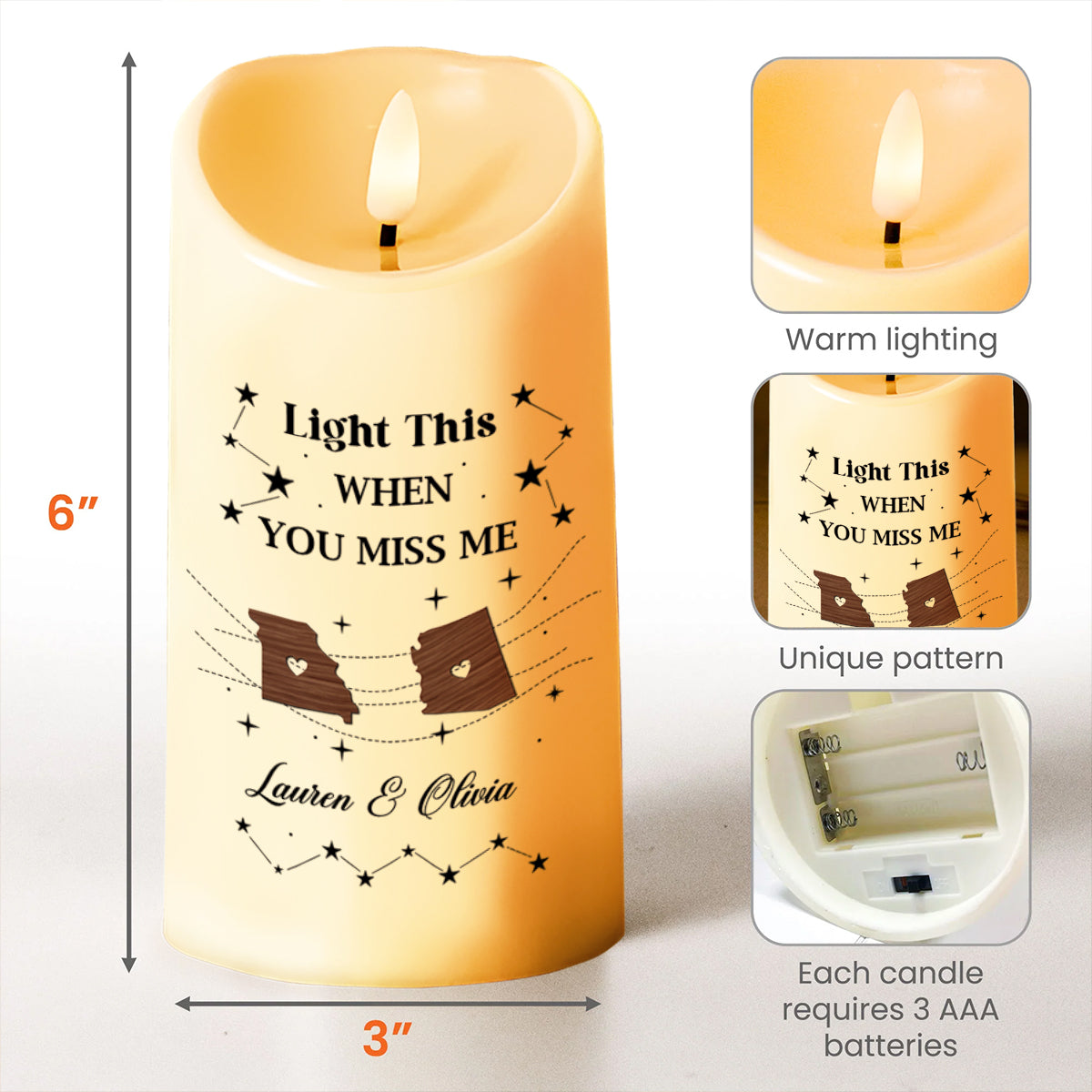 Light This When You Miss Me, Friendship Like This Candle