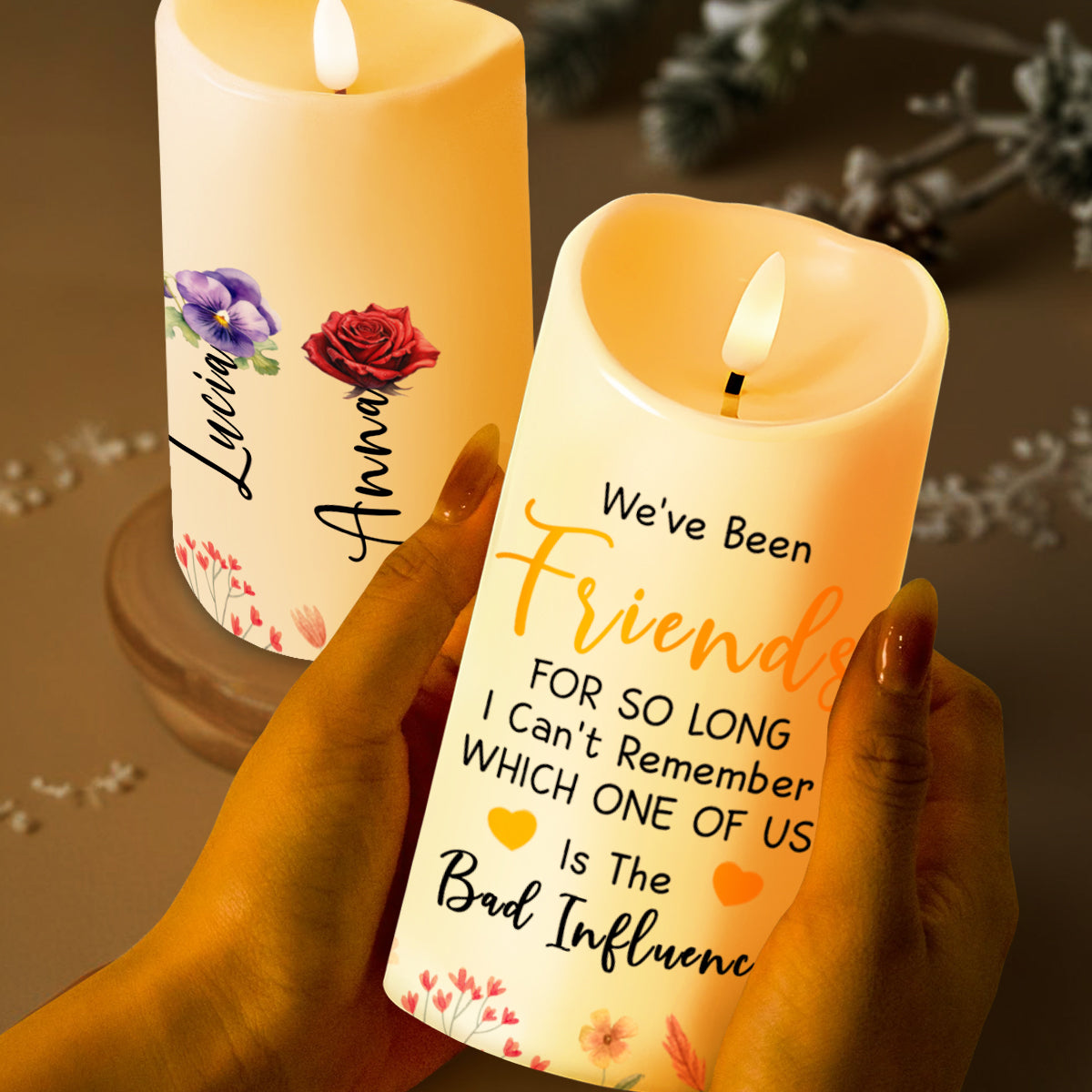 We've Been Friends For So Long Friendship Quote With Flowers