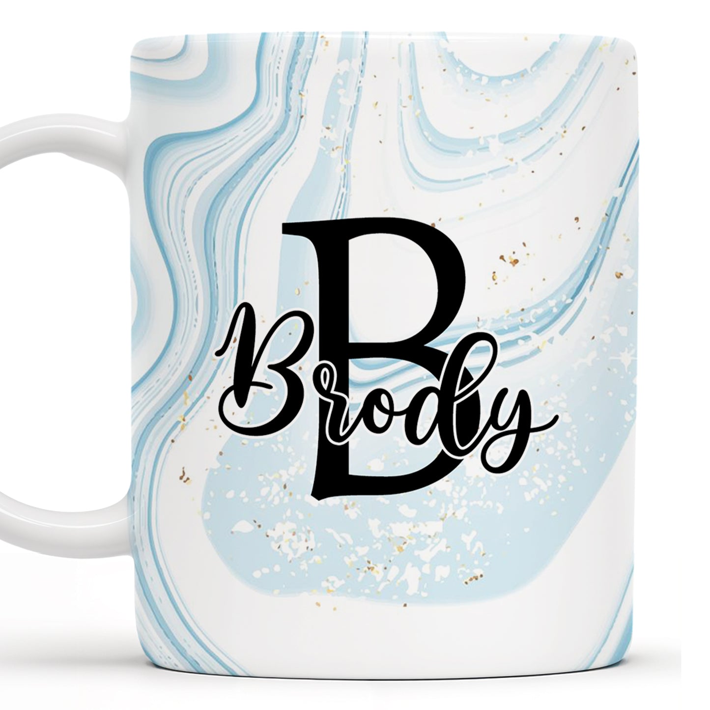 Swirled Marble Your Name Your Adventure Mug