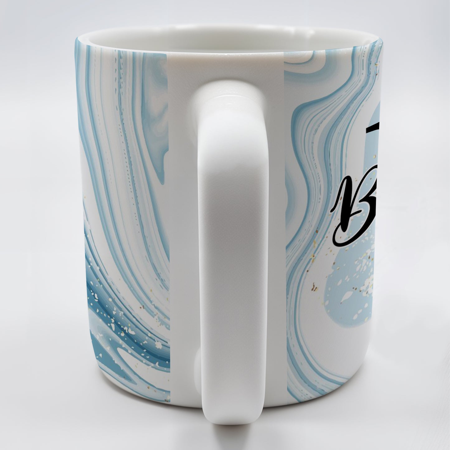 Swirled Marble Your Name Your Adventure Mug