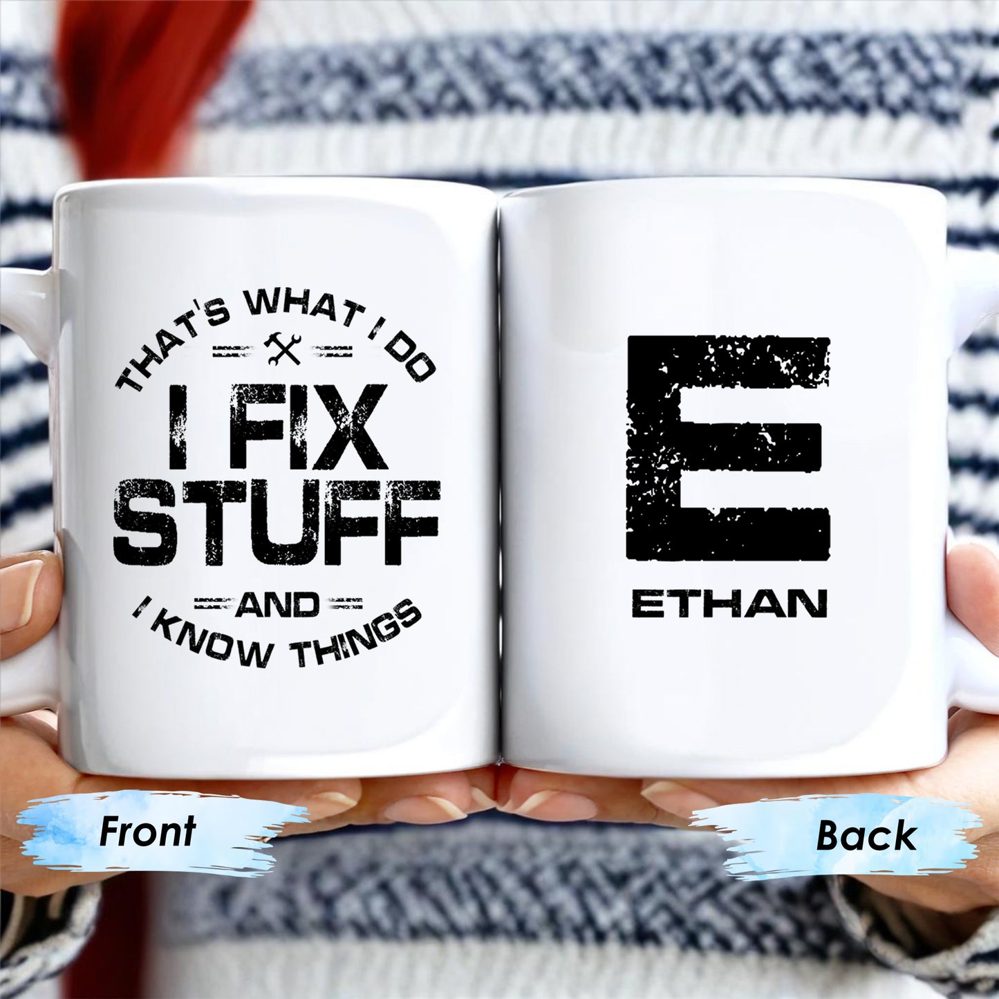 I Fix Stuff And Know Things Tools Quote Design