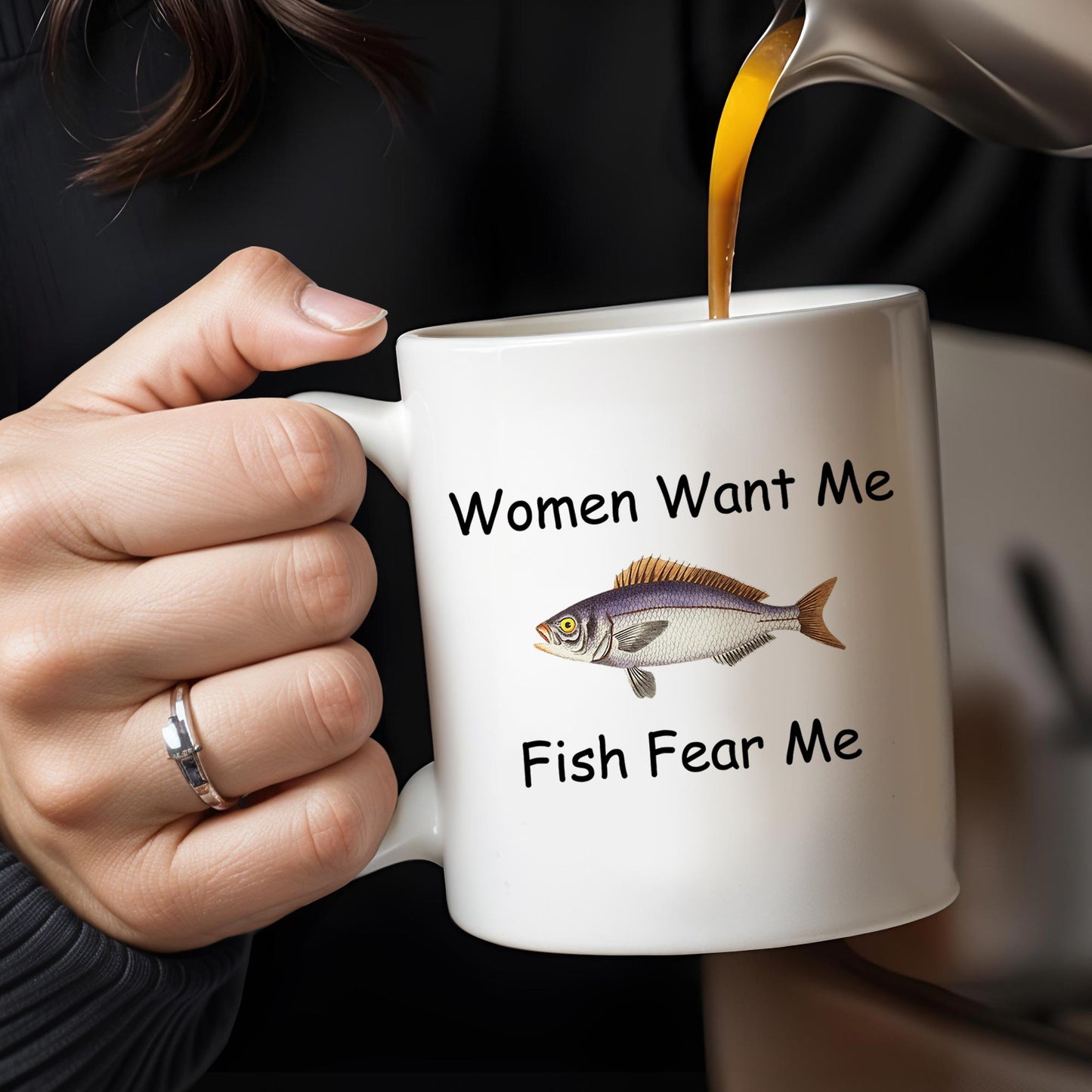 Women Want Me Fish Fear Me Humorous Angler Gift