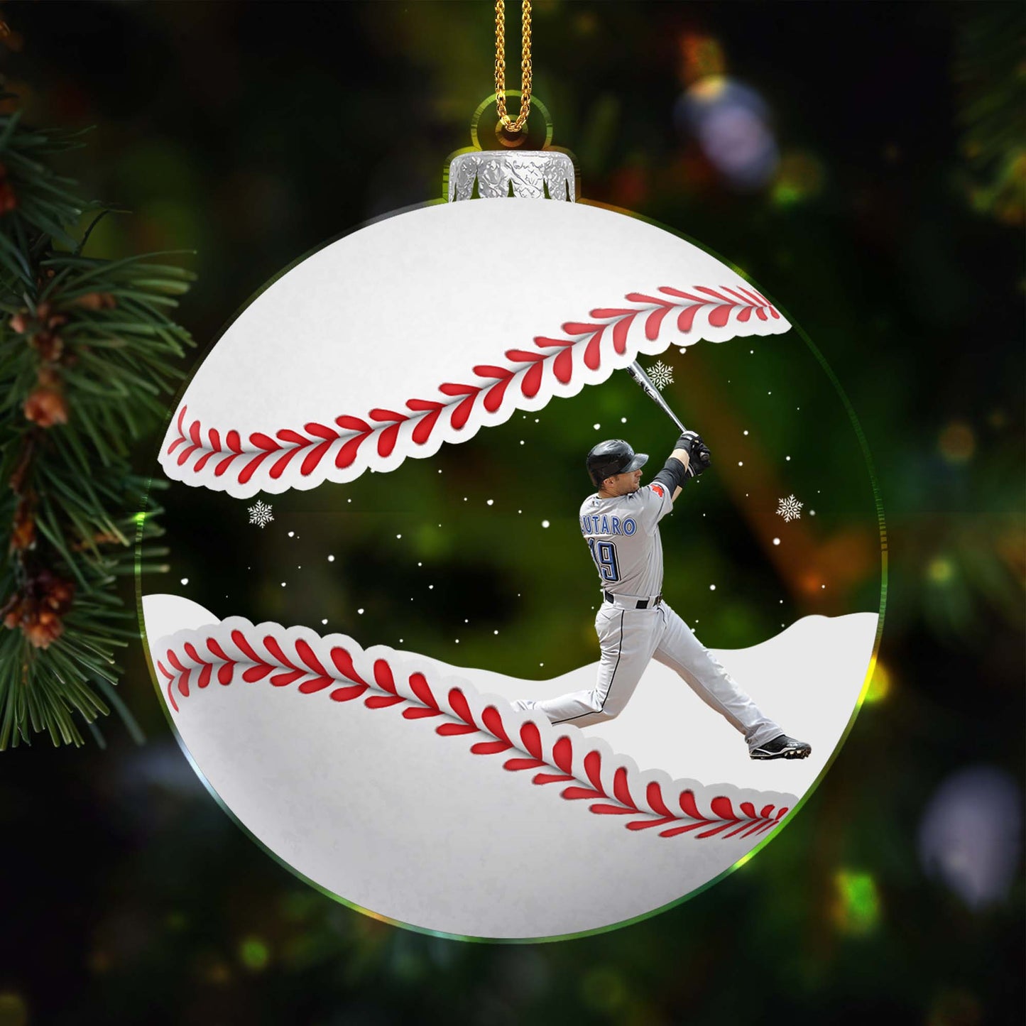 Celebrate Christmas And Baseball Spirit