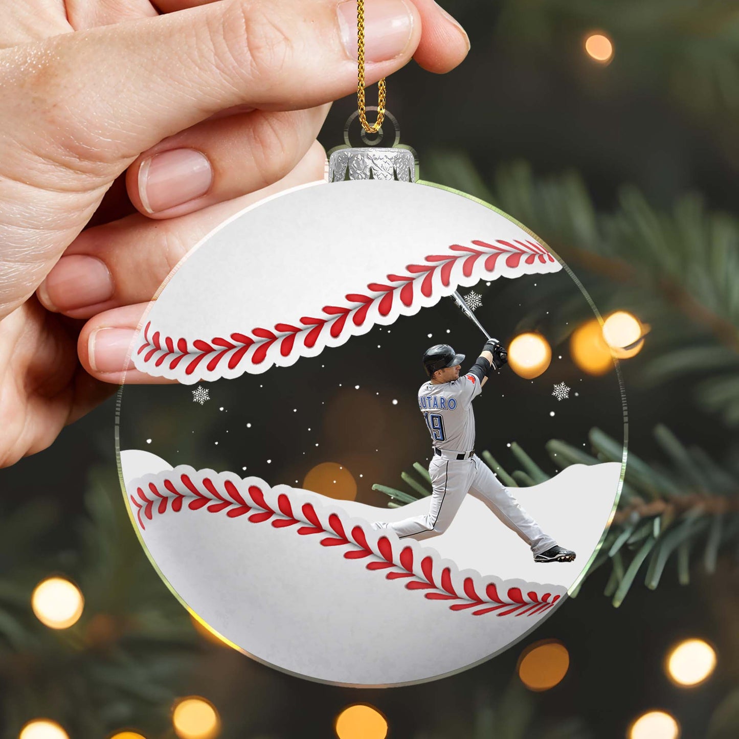 Celebrate Christmas And Baseball Spirit