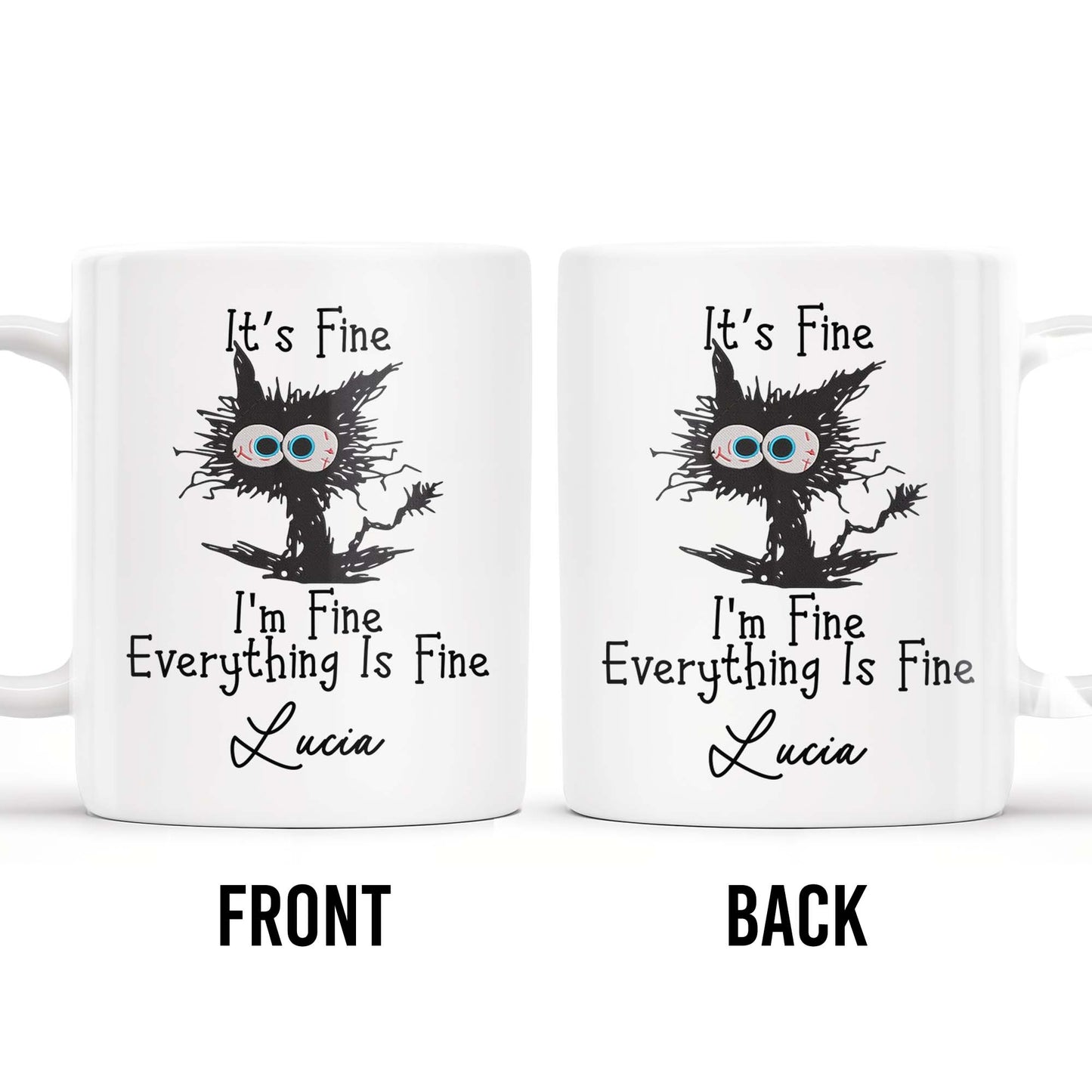 It's Fine, I'm Fine, Everything Is Fine Cartoon Character