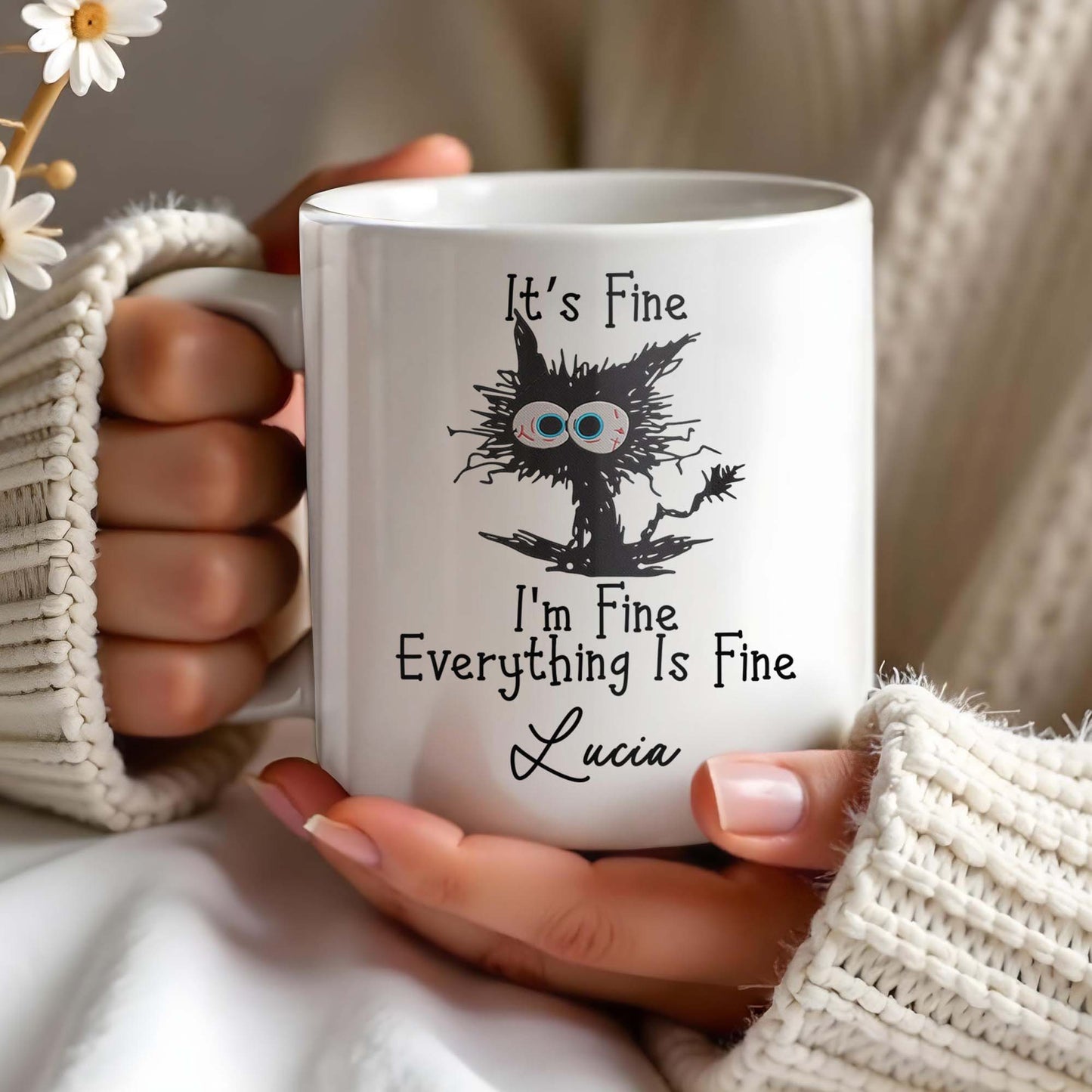 It's Fine, I'm Fine, Everything Is Fine Cartoon Character