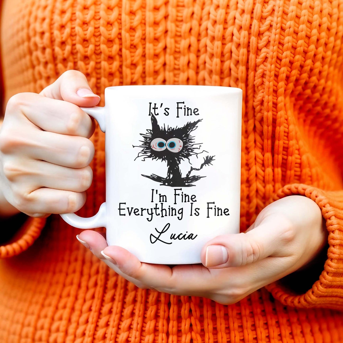 It's Fine, I'm Fine, Everything Is Fine Cartoon Character