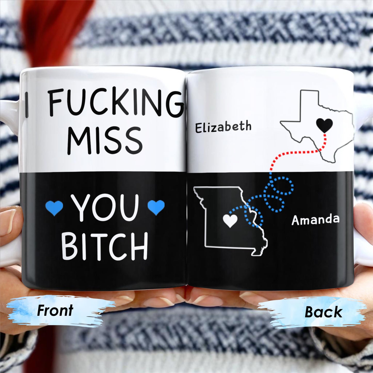 I Miss You So Much, Long-Distance Friendship Mug