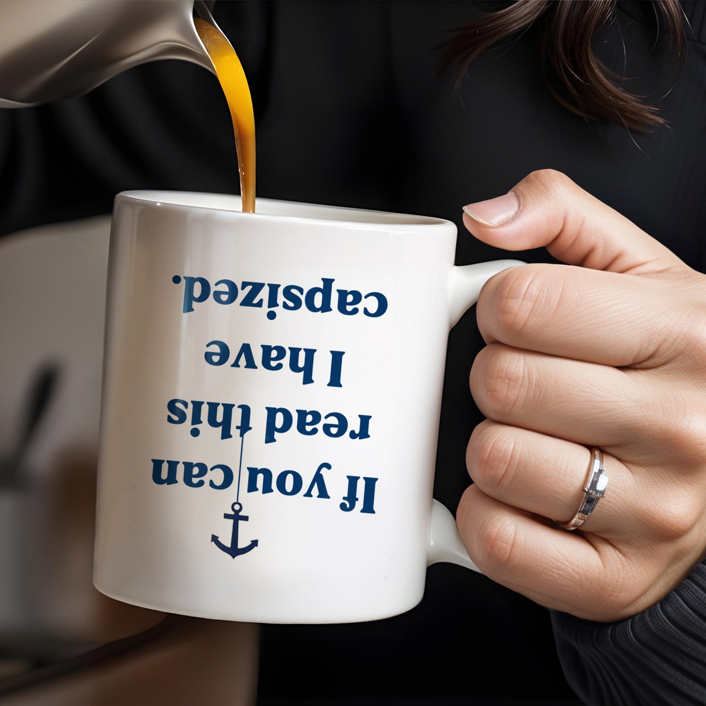 Coffee Compass Series With Anchor Design