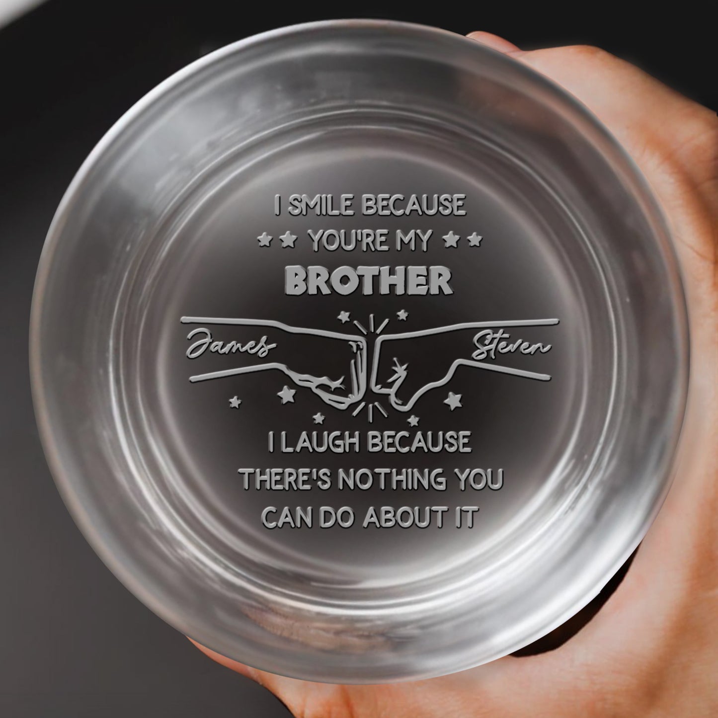 I Smile Because You're My Brother, I Laugh Because There's Nothing You Can Do About It