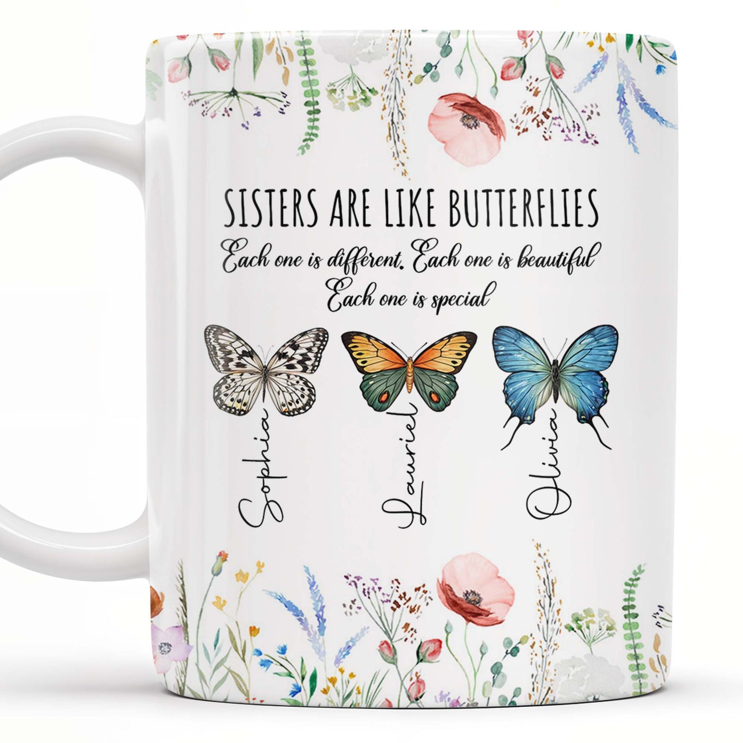Sisters Are Like Butterflies Beautiful And Special