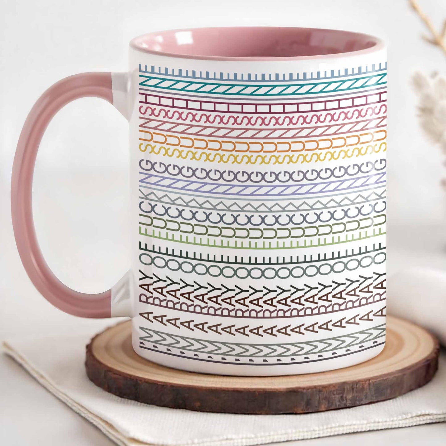 A Ray Of Sunshine On A Cloudy Day Colorful Design - Personalized Custom Accent Mug - BST149_AMUG