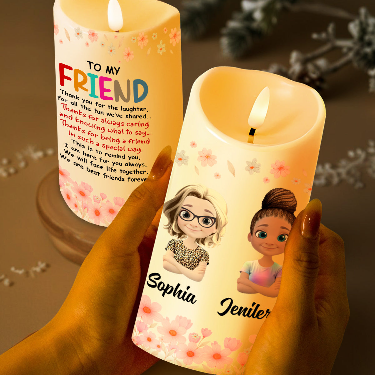 To My Friend, Together We Face Life