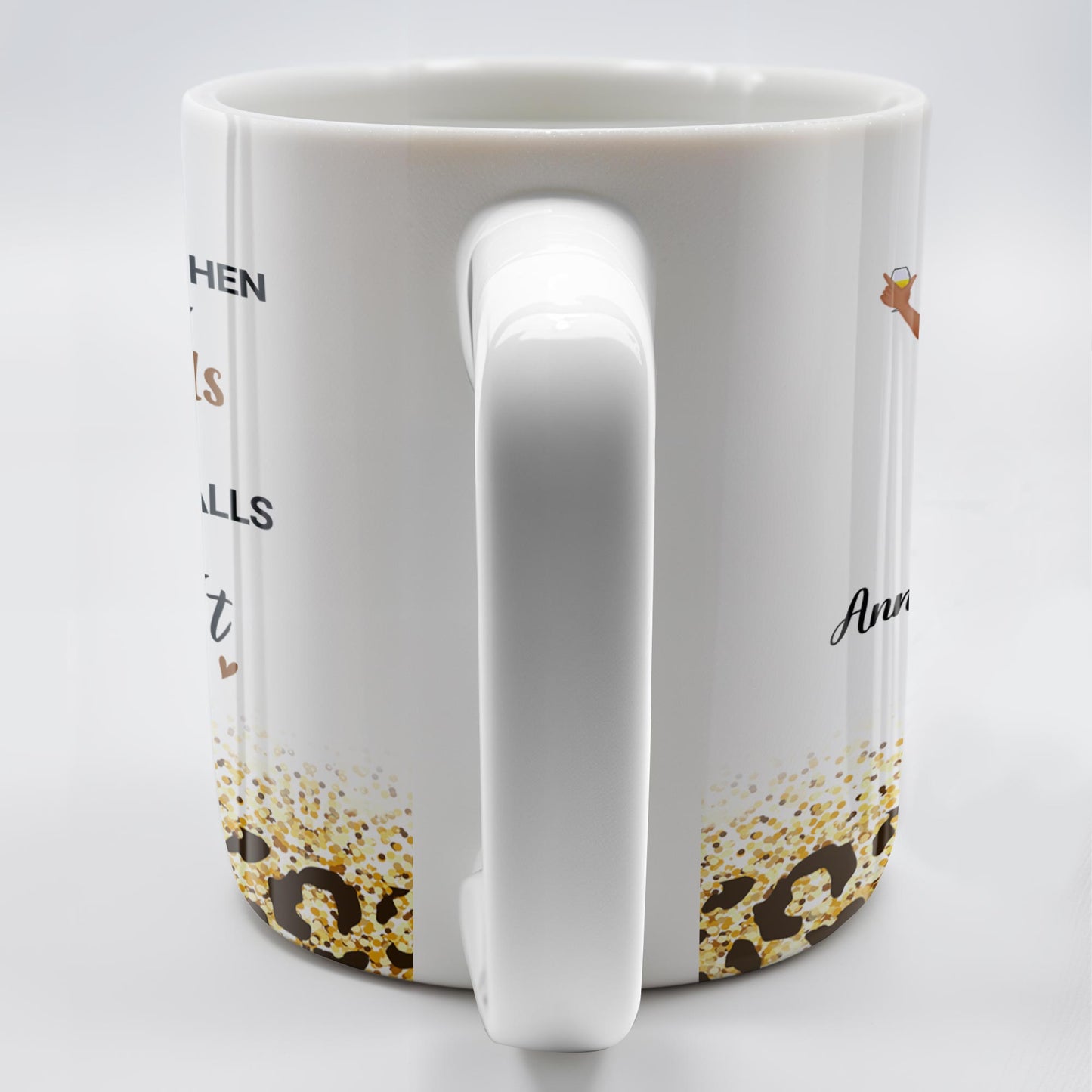 Friends Until We Die Ghost Friends Mug