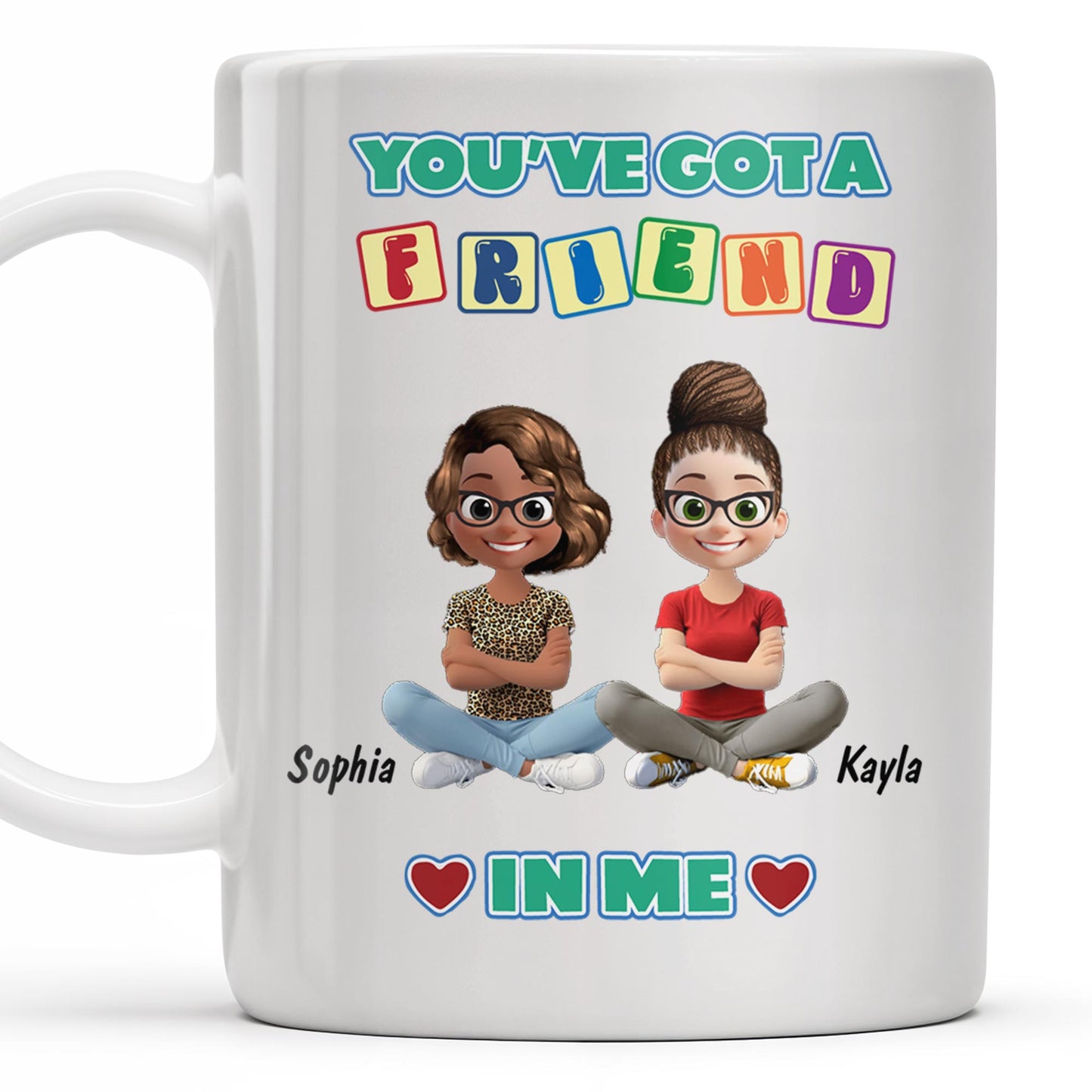 You've Got A Friend In Me, Cartoon Characters and Hearts