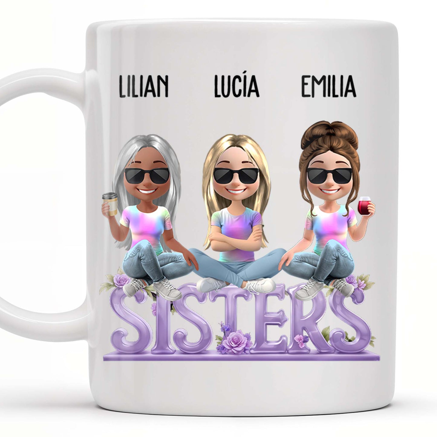 Sisters, Avatars And Flowers