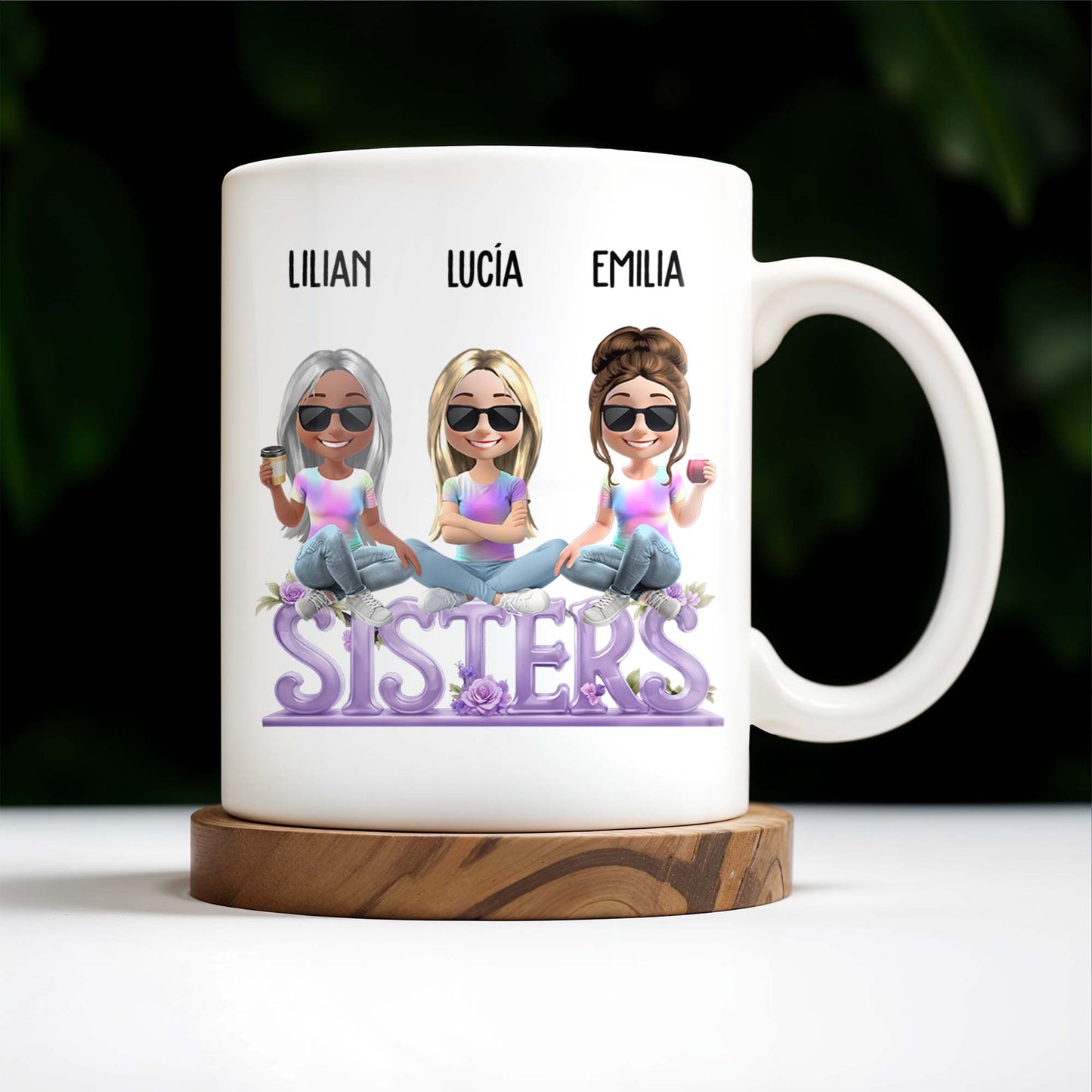 Sisters, Avatars And Flowers