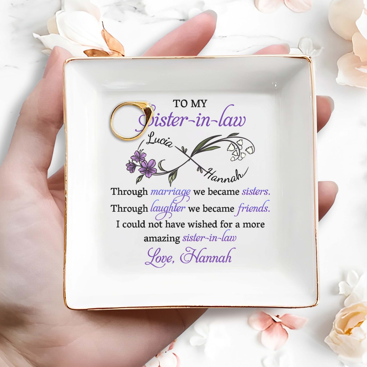 To My Sister-in-Law, Through Marriage We Became Sisters
