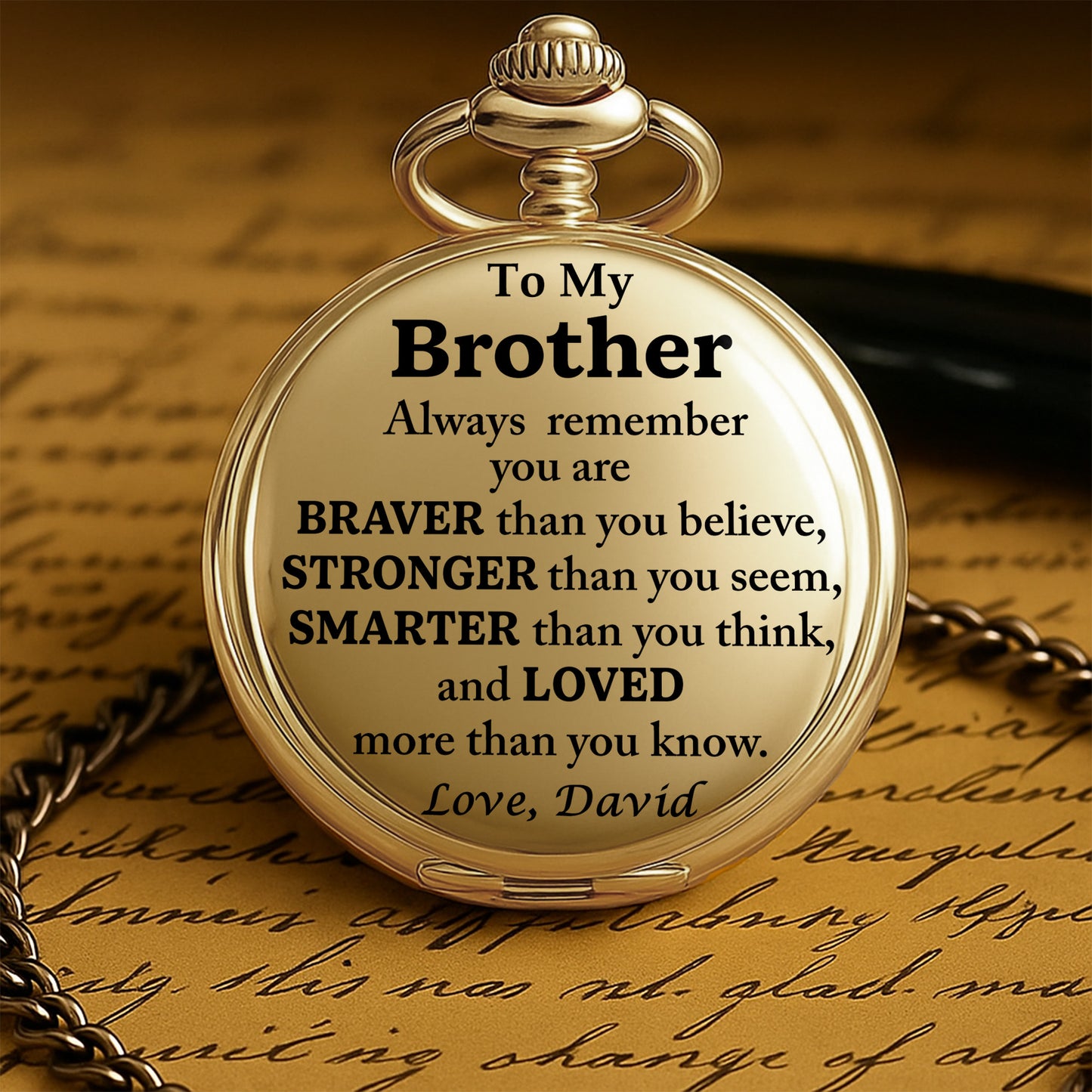 To My Brother, Always Remember You Are Braver, Stronger, Smarter