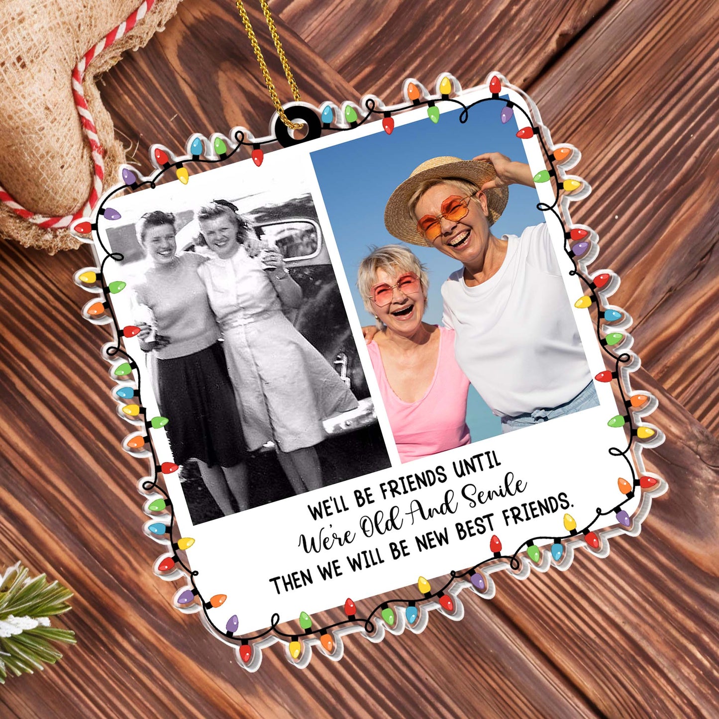 We'll Be Friends Until We're Old, Christmas Lights