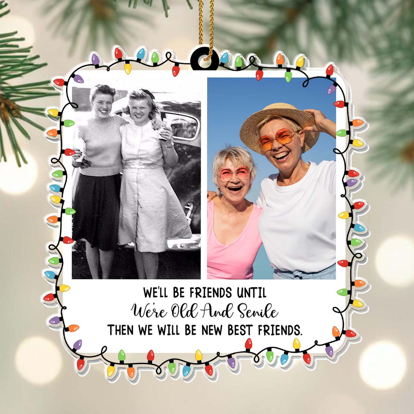 We'll Be Friends Until We're Old, Christmas Lights