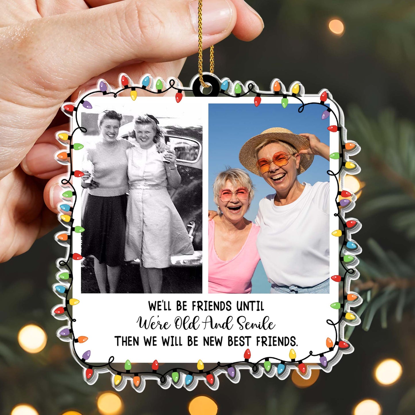 We'll Be Friends Until We're Old, Christmas Lights