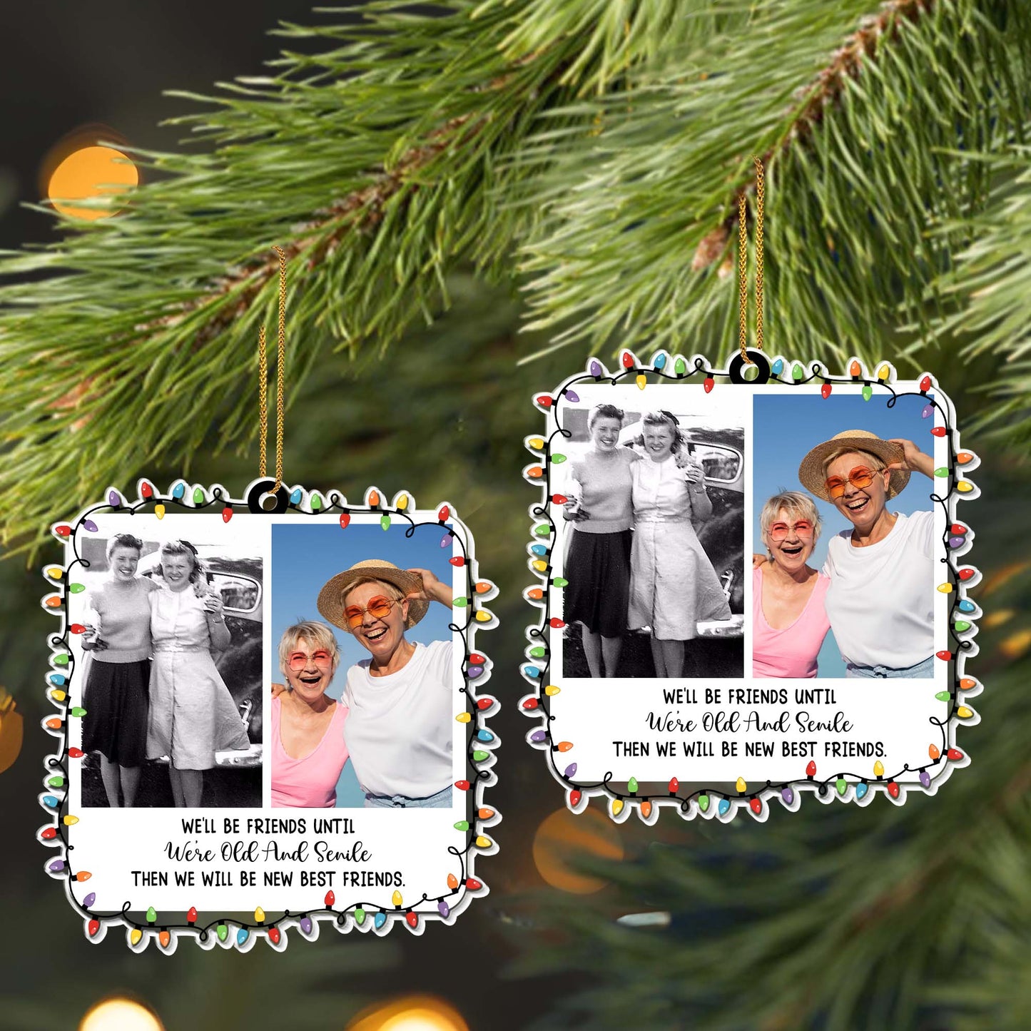 We'll Be Friends Until We're Old, Christmas Lights