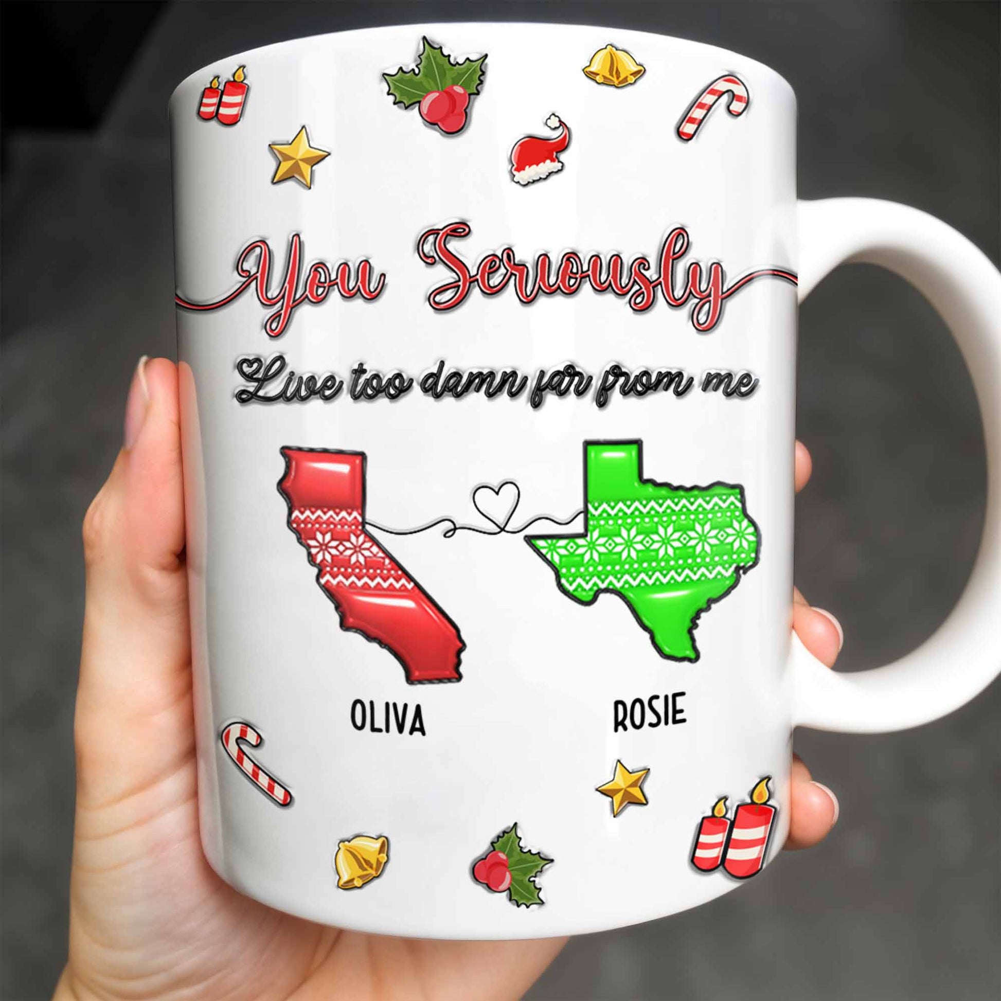 You Seriously Live Too Damn Far From Me, Heart And Maps