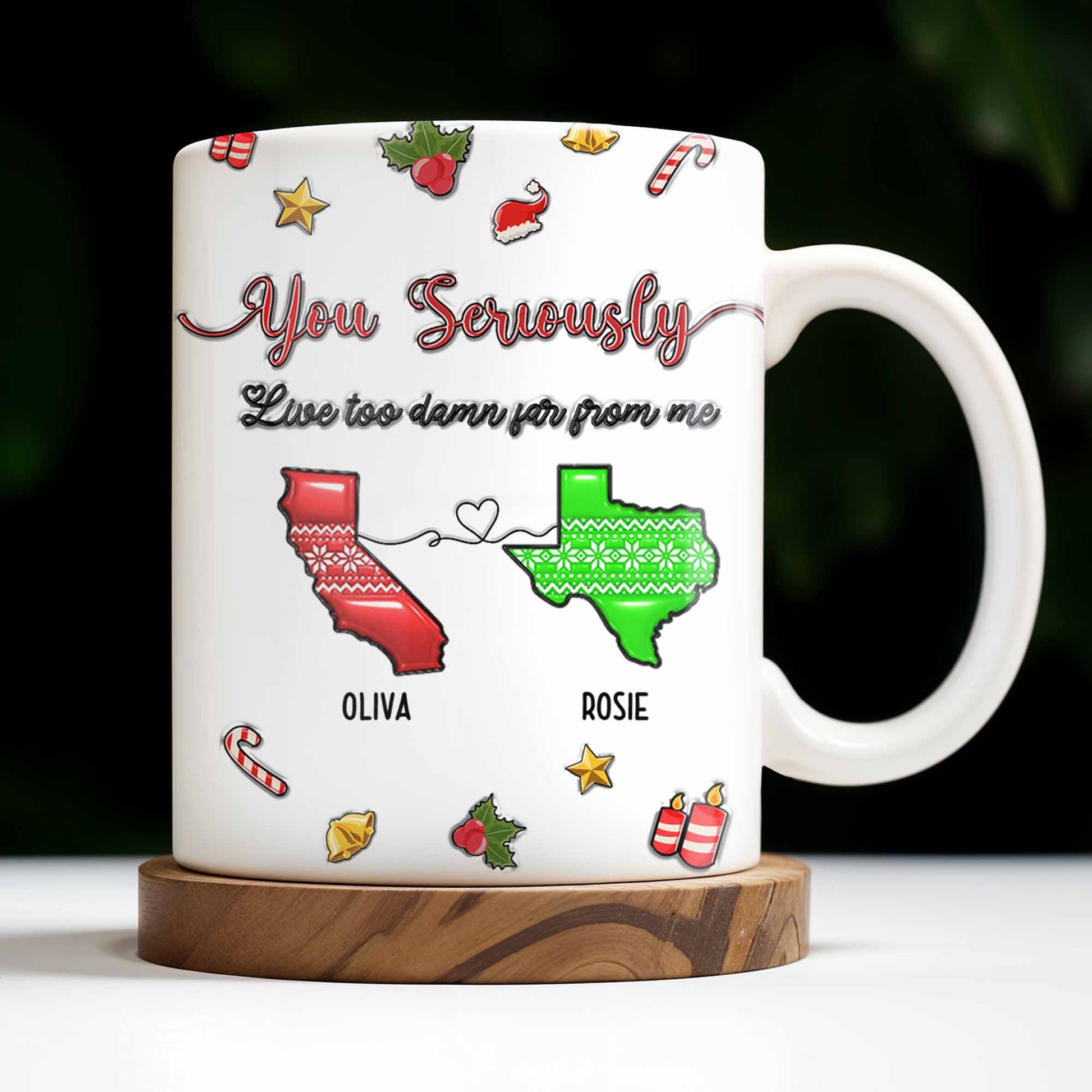 You Seriously Live Too Damn Far From Me, Heart And Maps