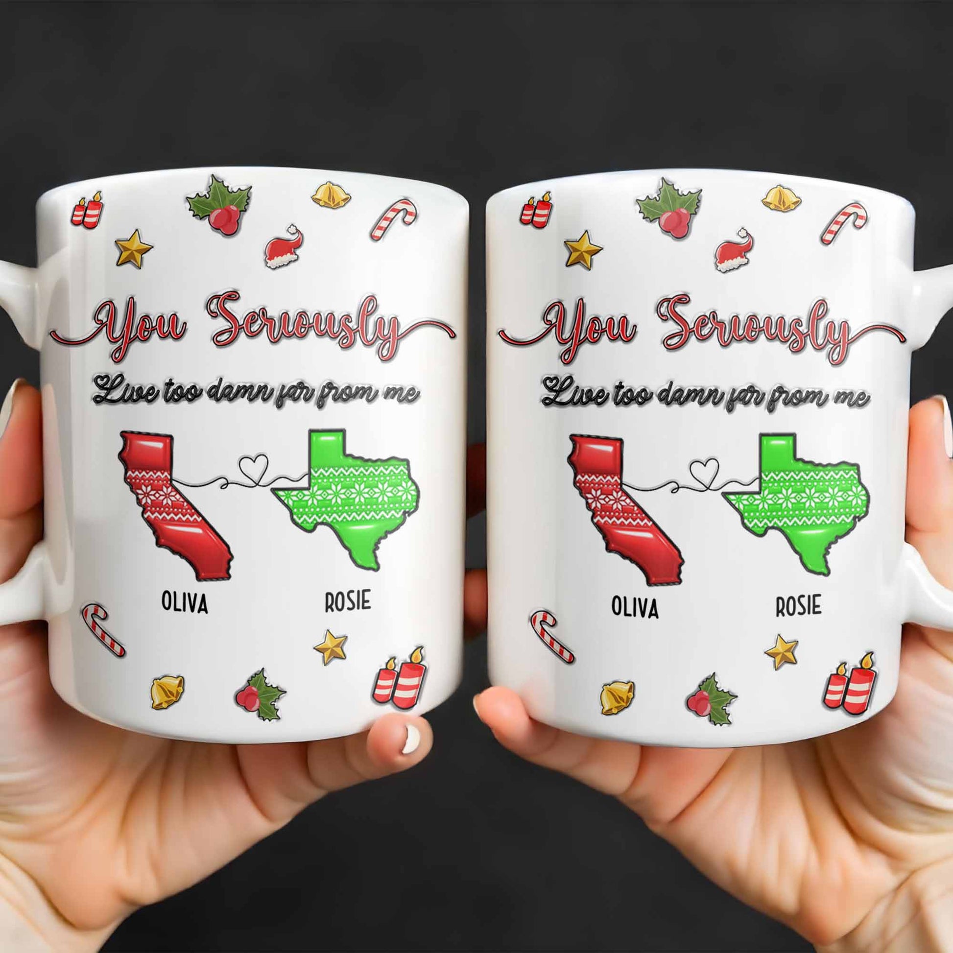 You Seriously Live Too Damn Far From Me, Heart And Maps