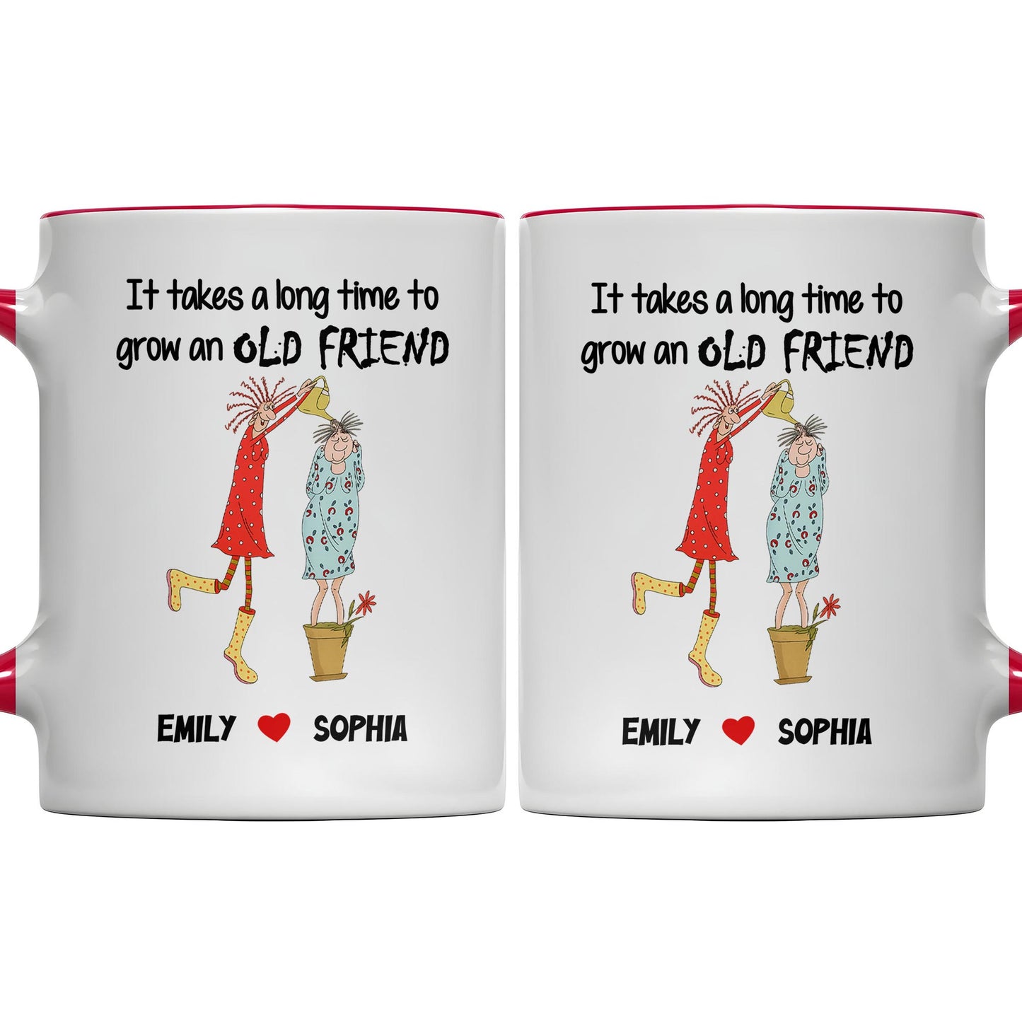 It Takes A Long Time To Grow An Old Friend With Two Women