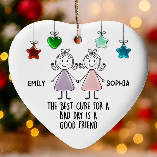 The Best Cure For A Bad Day Is A Good Friend, Stars and Hearts