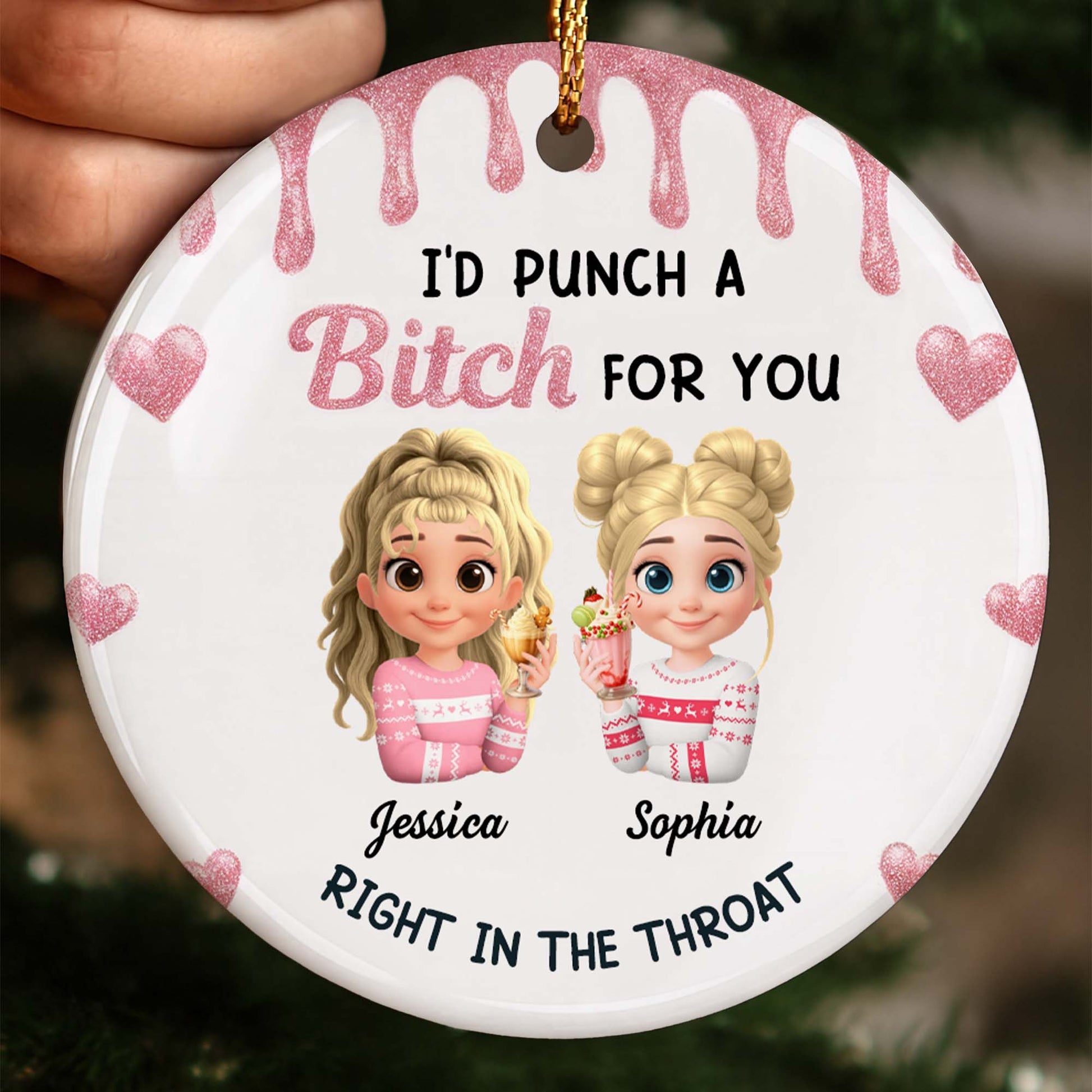 I'd Punch a B*tch for You With Cartoon Characters