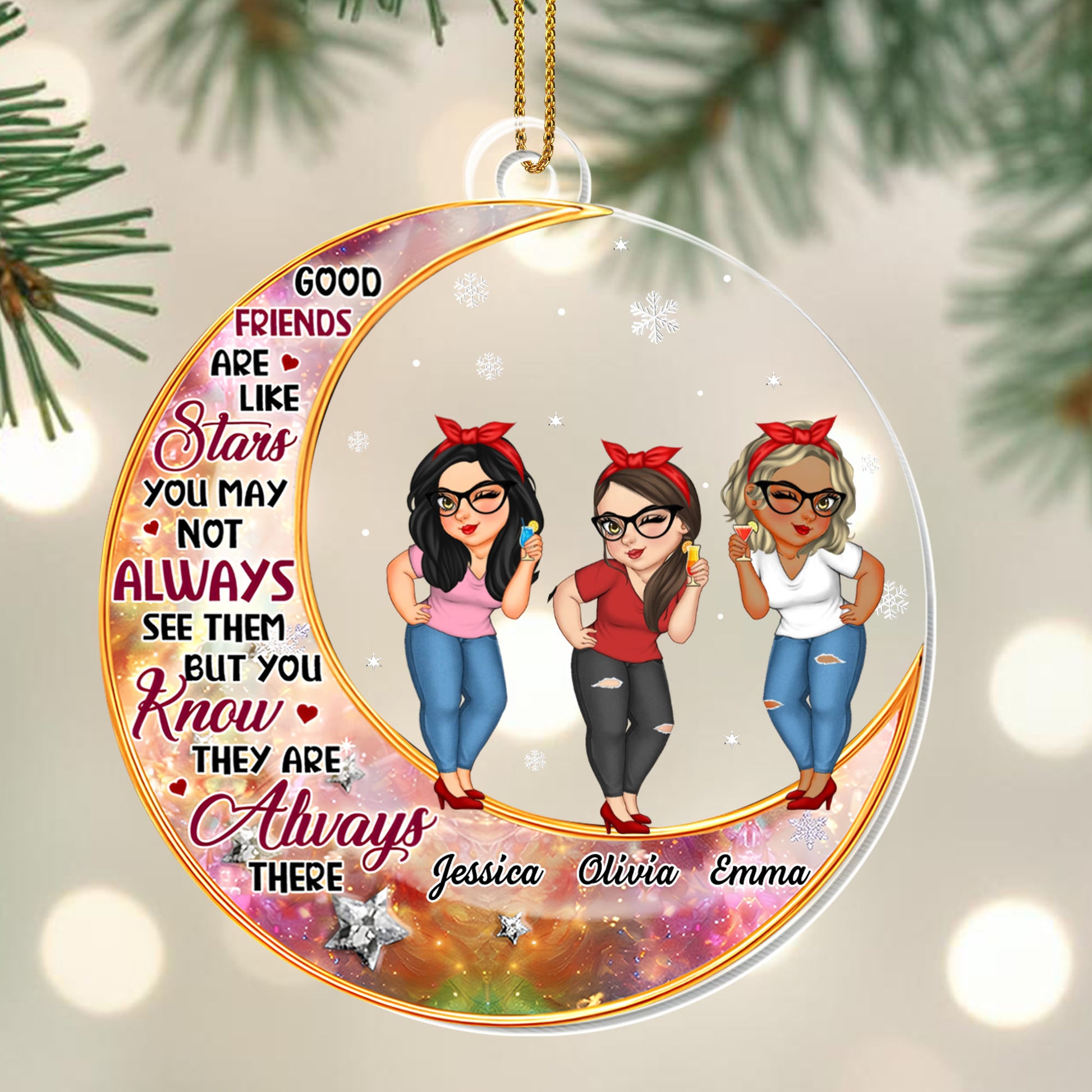 Good Friends Are Like Stars, Friends Always There