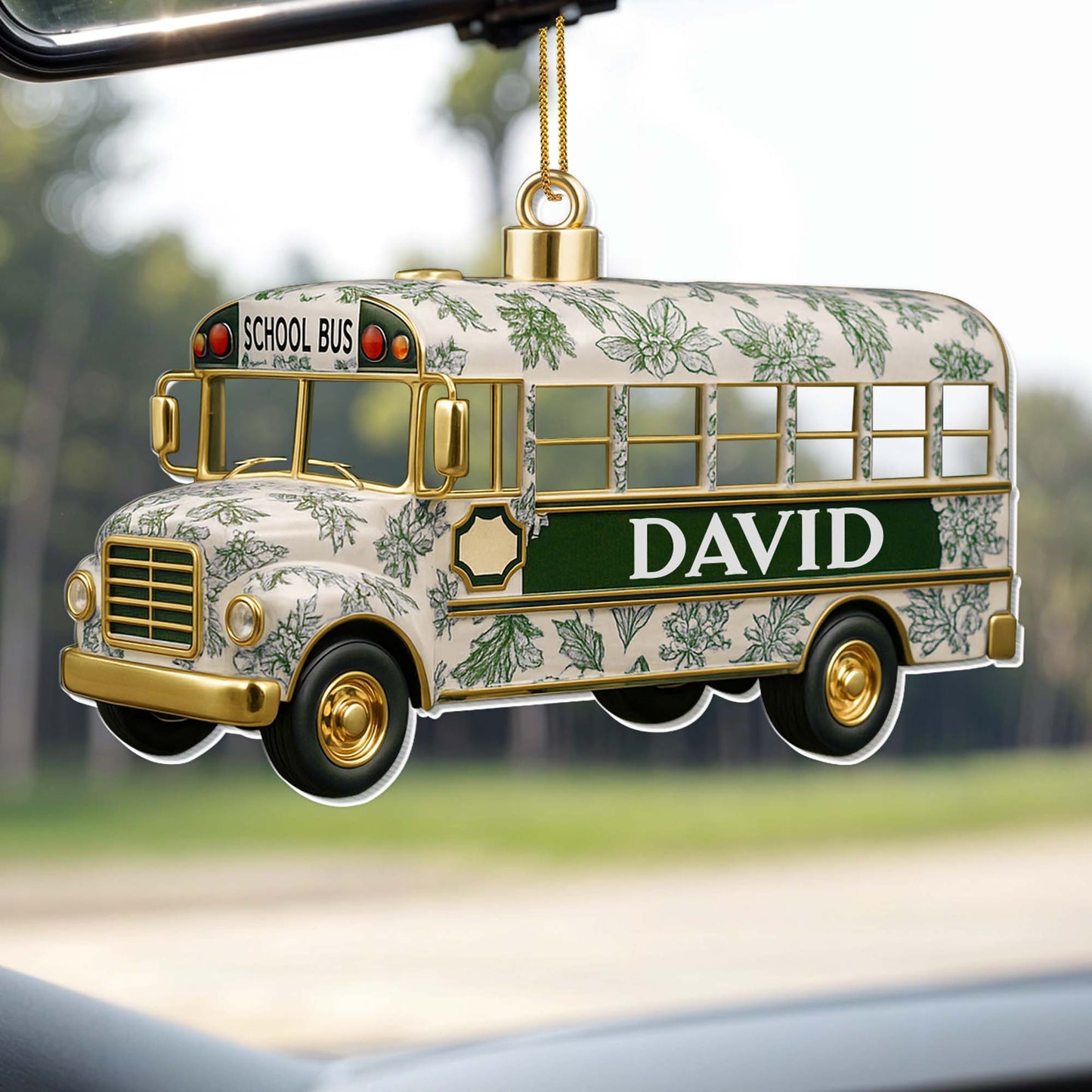 Celebrate Your Special Journey With This School Bus Design