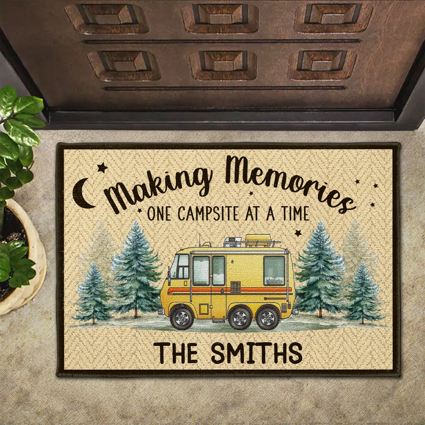 Making Memories One Campsite At A Time With Campervan And Trees