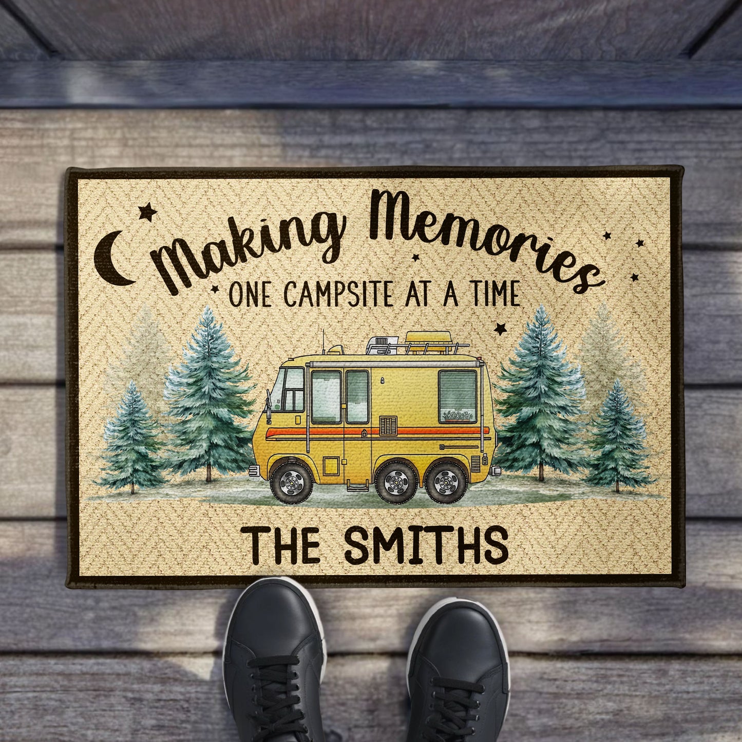 Making Memories One Campsite At A Time With Campervan And Trees